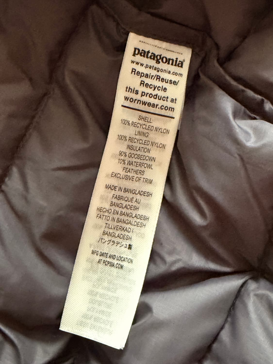 파타고니아 다운 스웨터 후디 그레이 상품이미지3