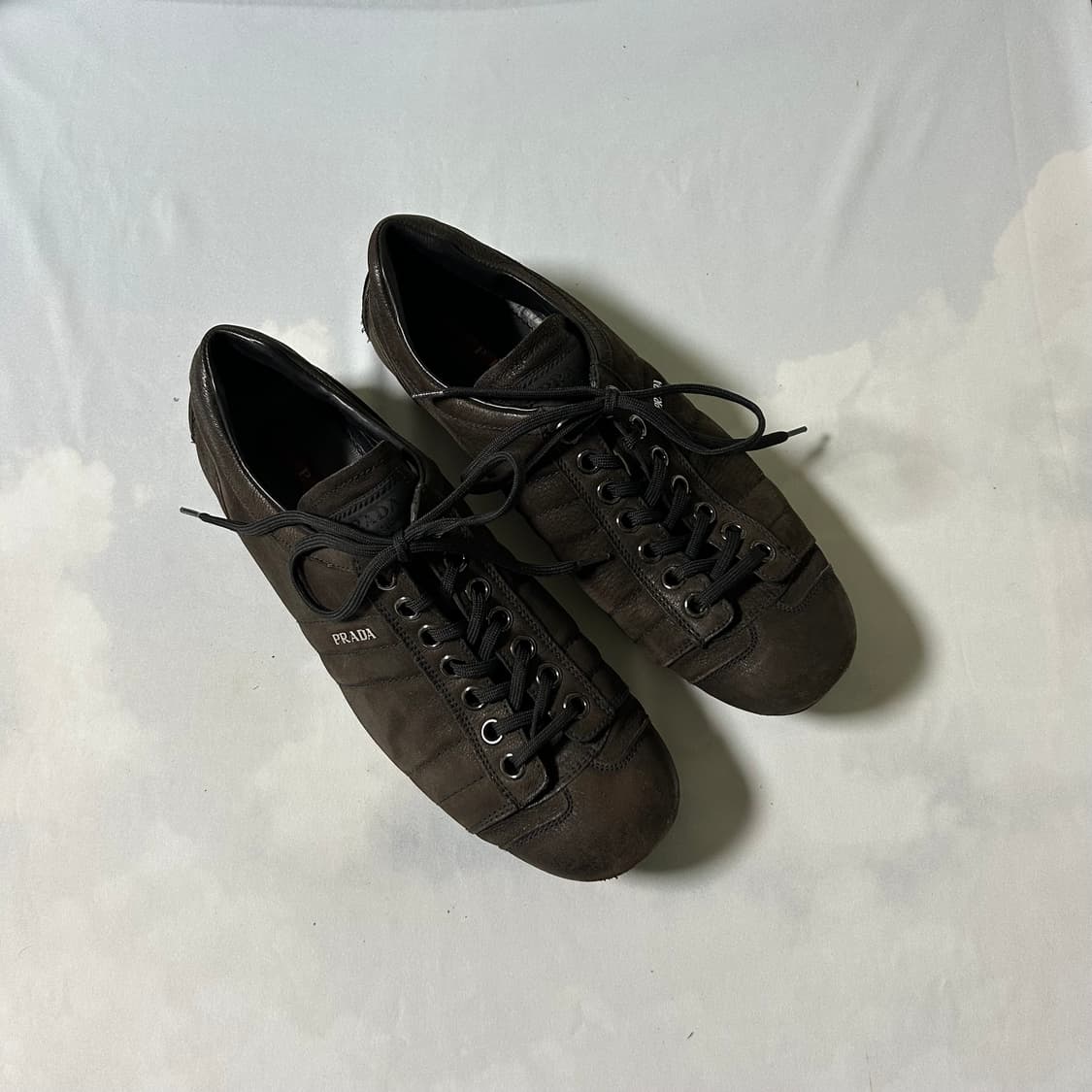 Prada sports leather sneakers 상품이미지2