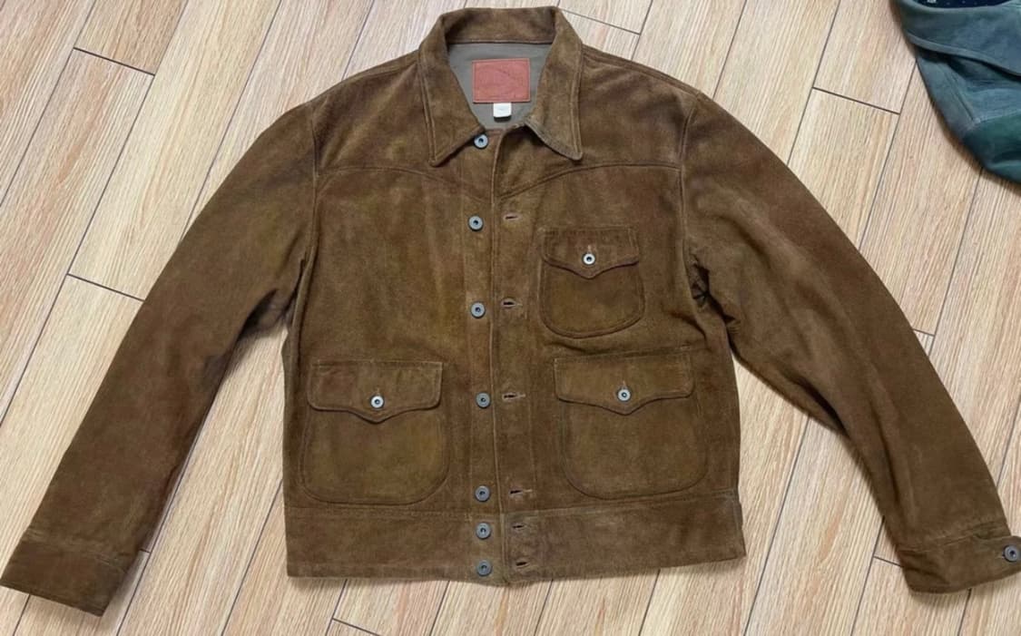 RRL 러프아웃 스웨이드 XL 상품이미지1