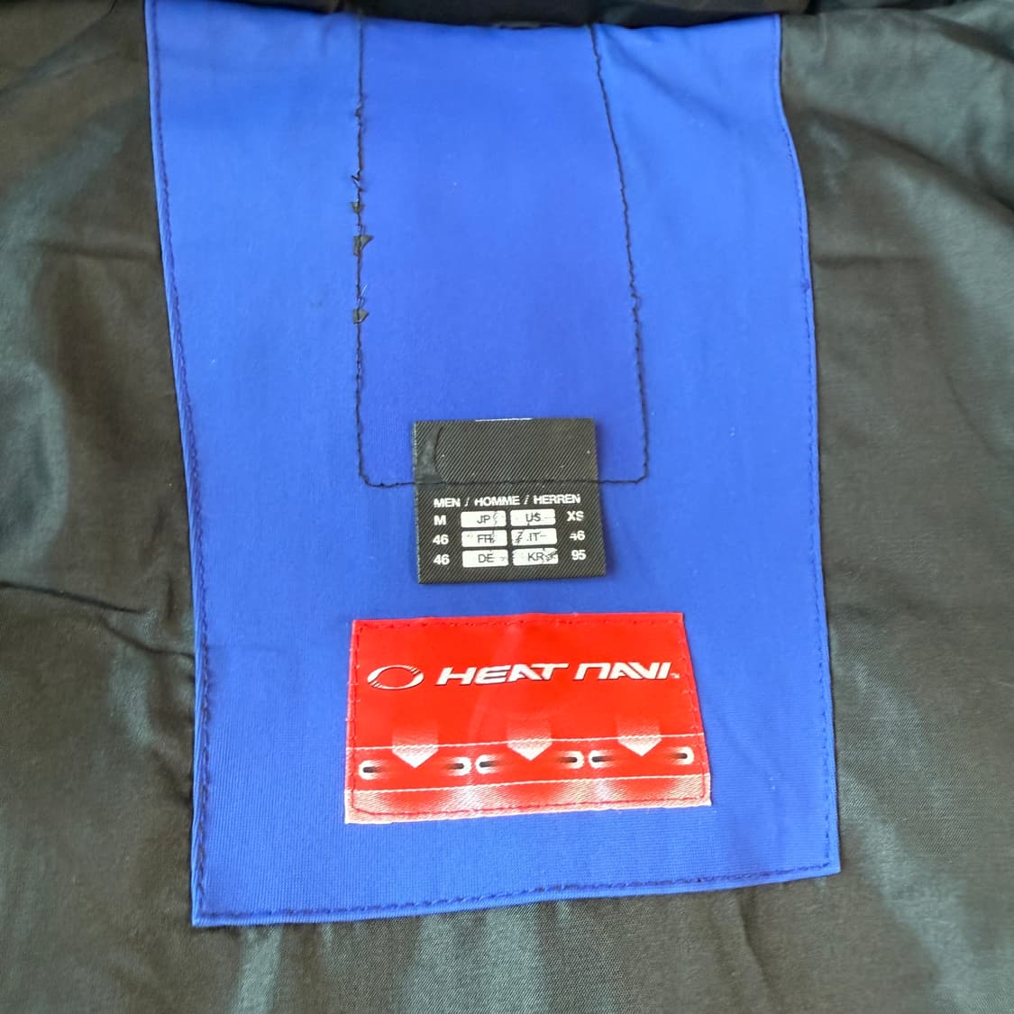 2+1) 데상트 스키 구스다운 패딩 블루 아우디 M 상품이미지6