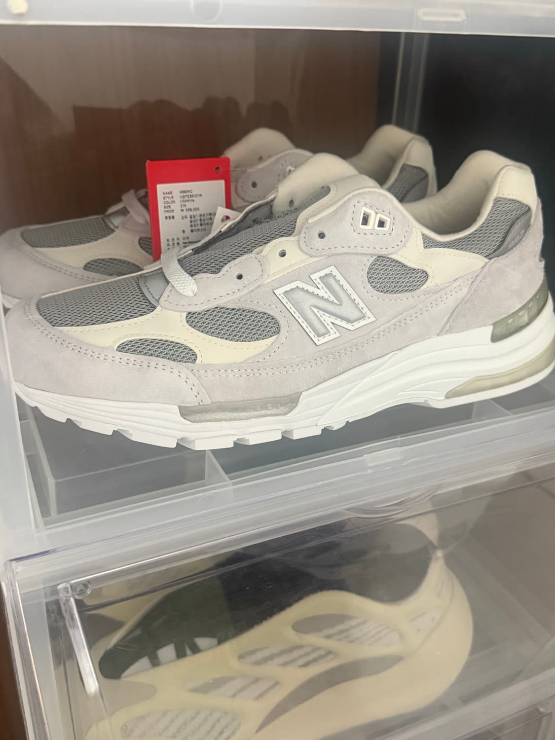 뉴발란스 992 usa 화이트 실버 상품이미지2