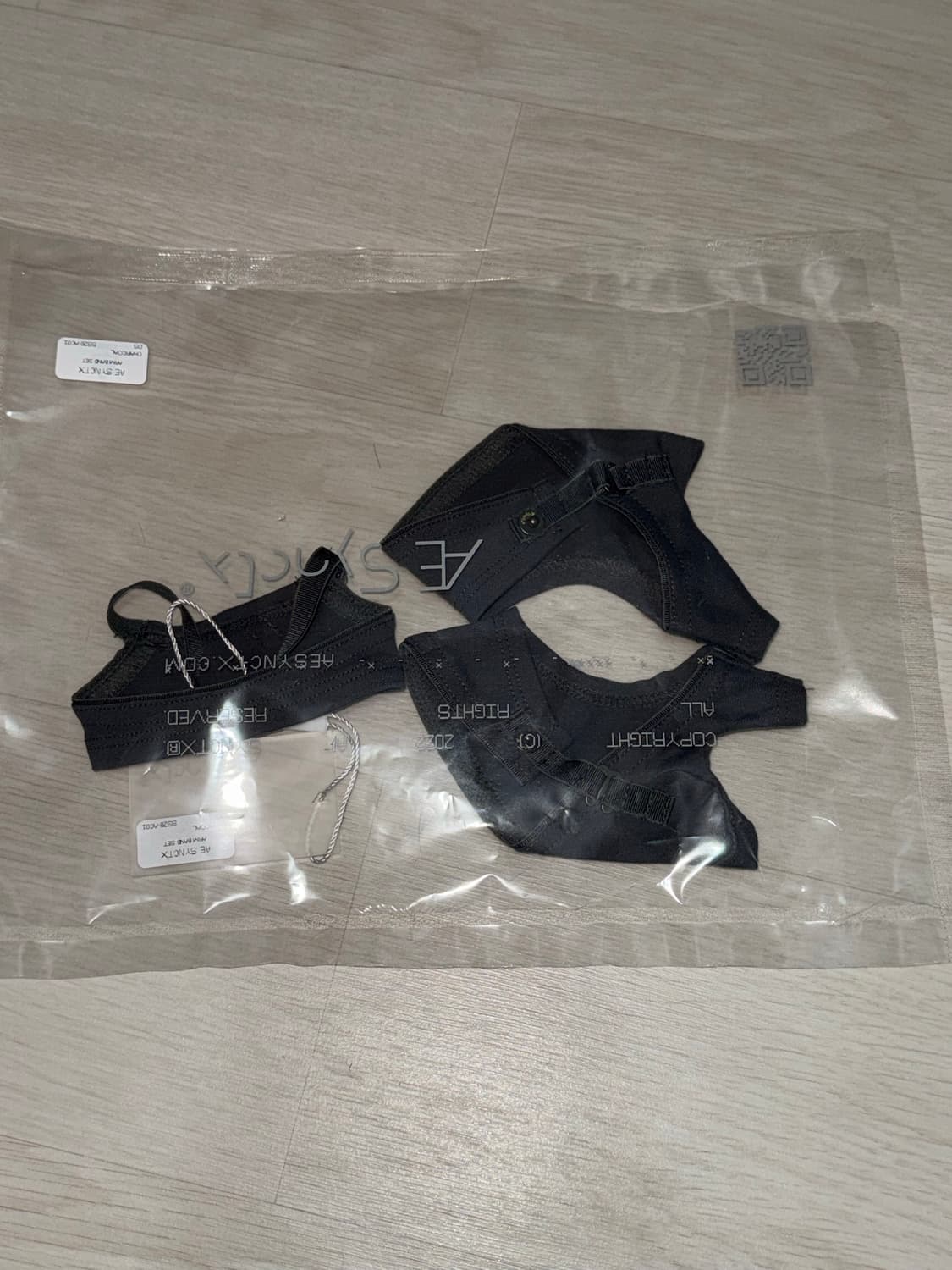 Aesynctx arm band set charcoal 상품이미지2