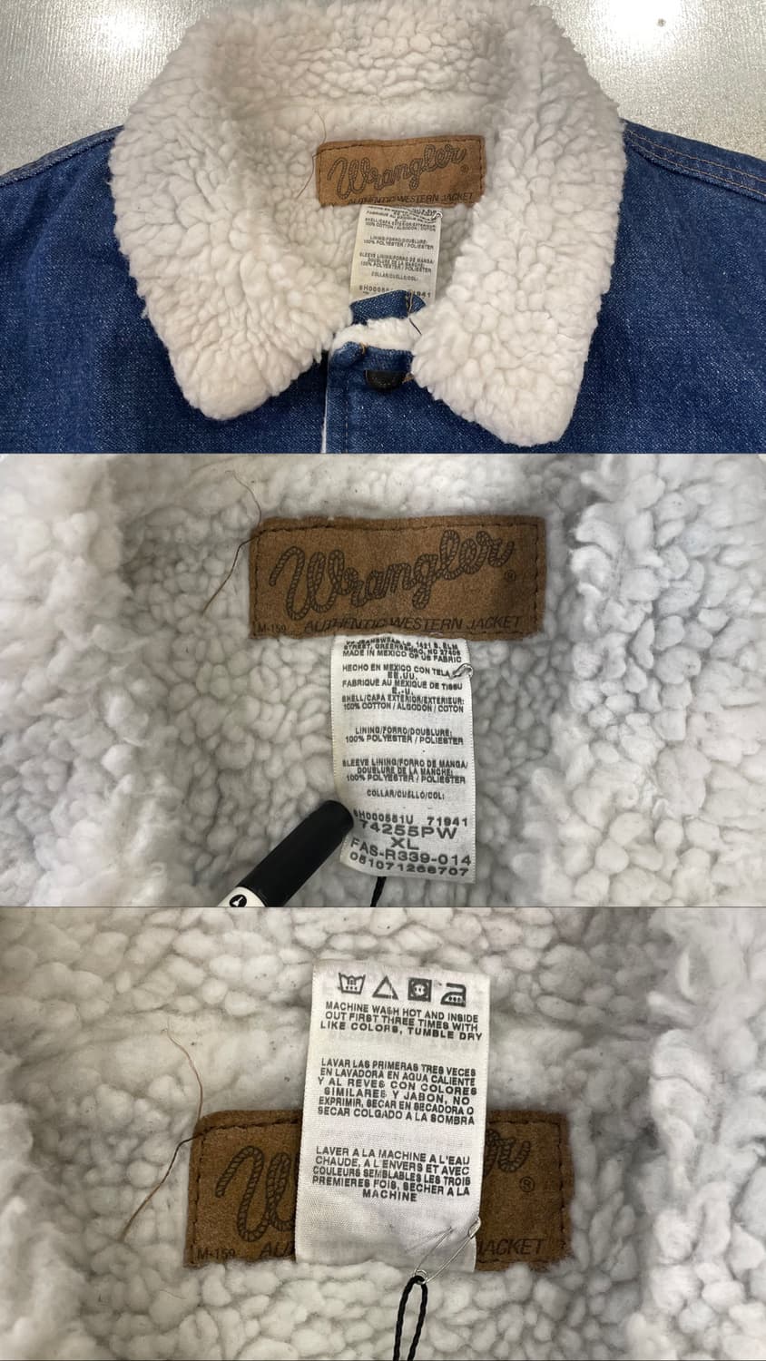 (XL) Wrangler 랭글러 쉐르파 자켓 상품이미지10