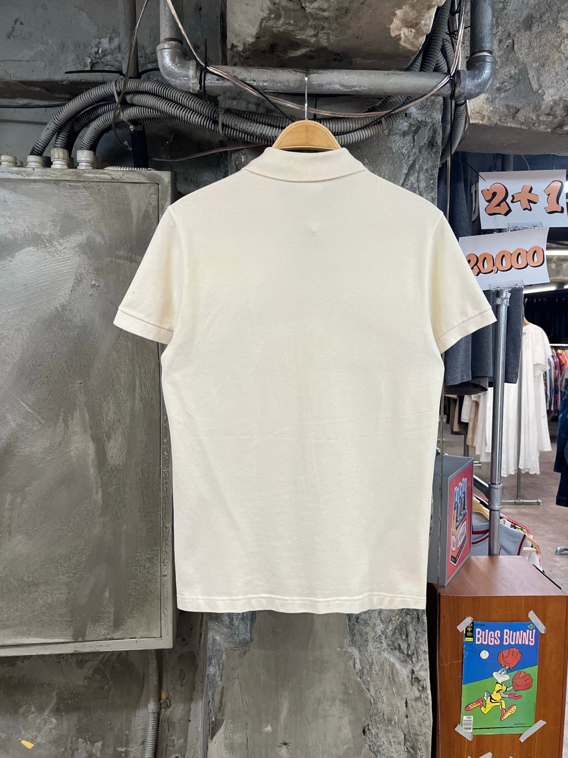 라코스테 반팔 카라티 아이보리 #csz4086 상품이미지2