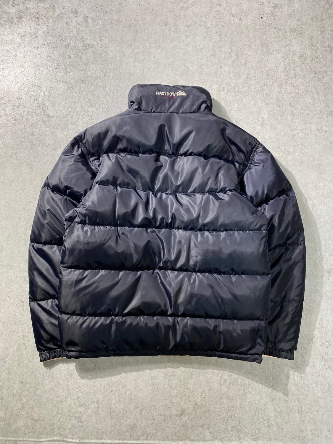 [L] 90s First Down 퍼스트다운 리버서블 덕다운 패딩 상품이미지5