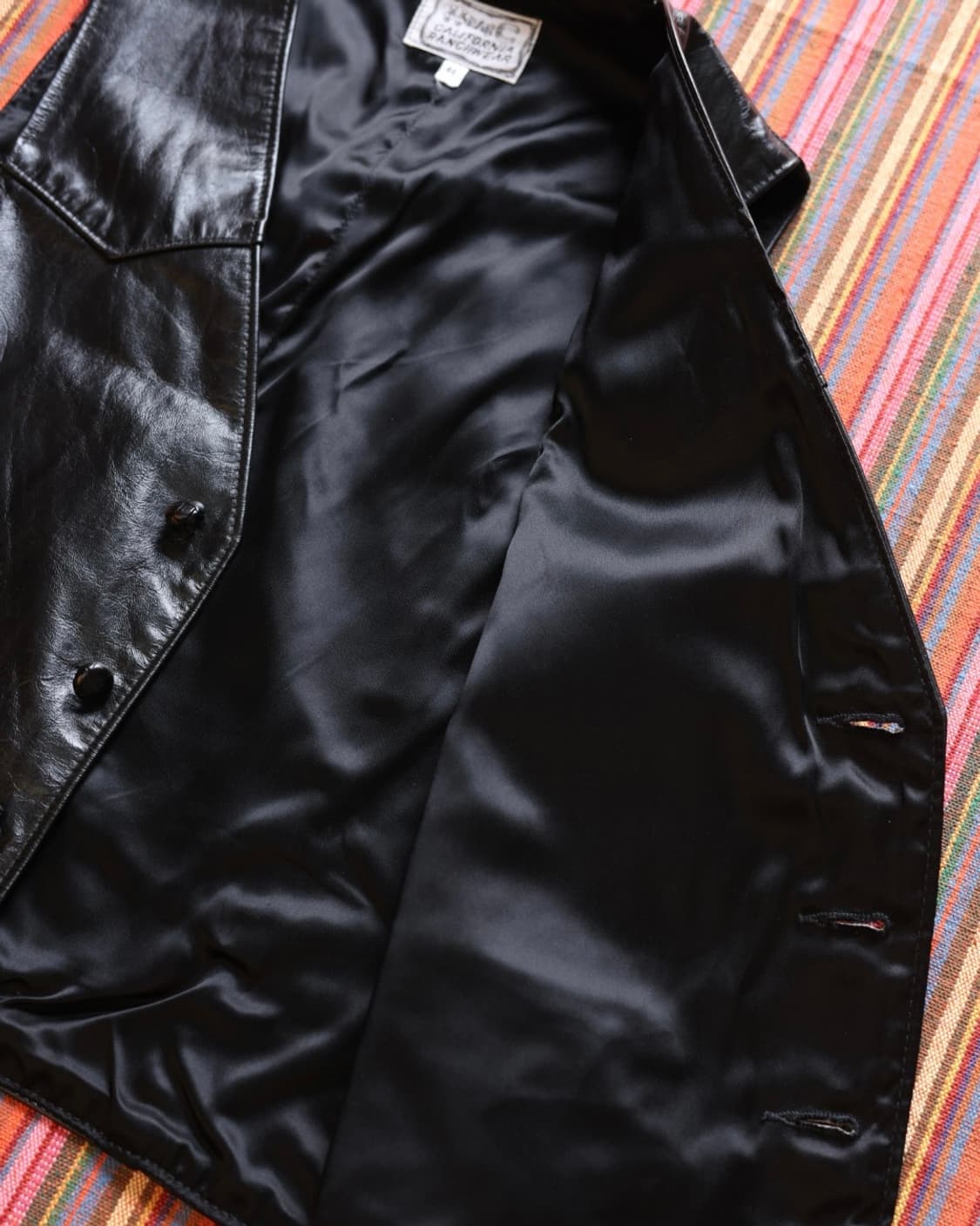 H bar c 에이치바씨 60s 웨스턴 cowhide 레더 베스트 상품이미지7