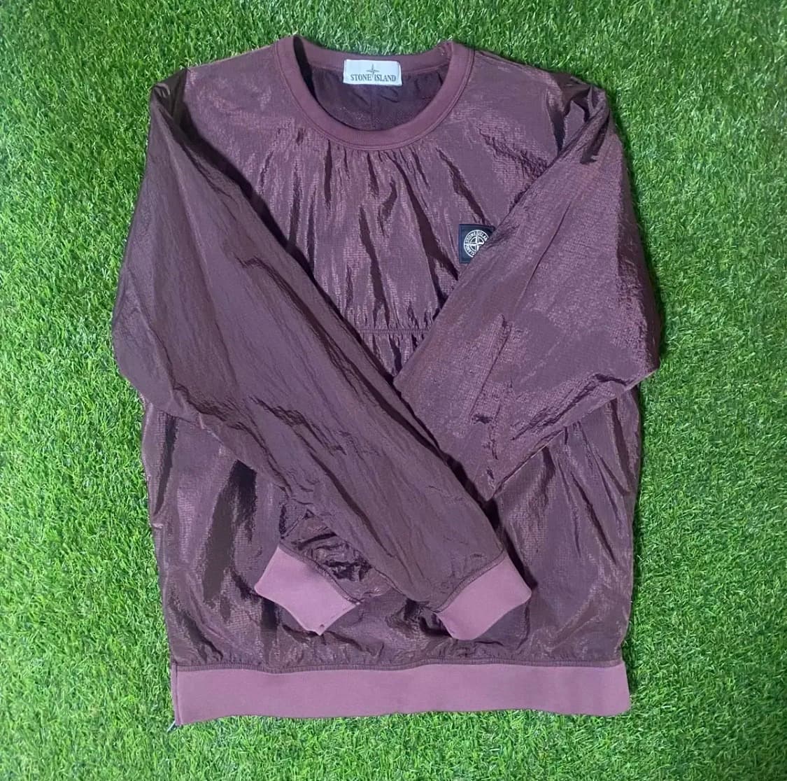 19FW 스톤아일랜드 나일론메탈 맨투맨 상품이미지1