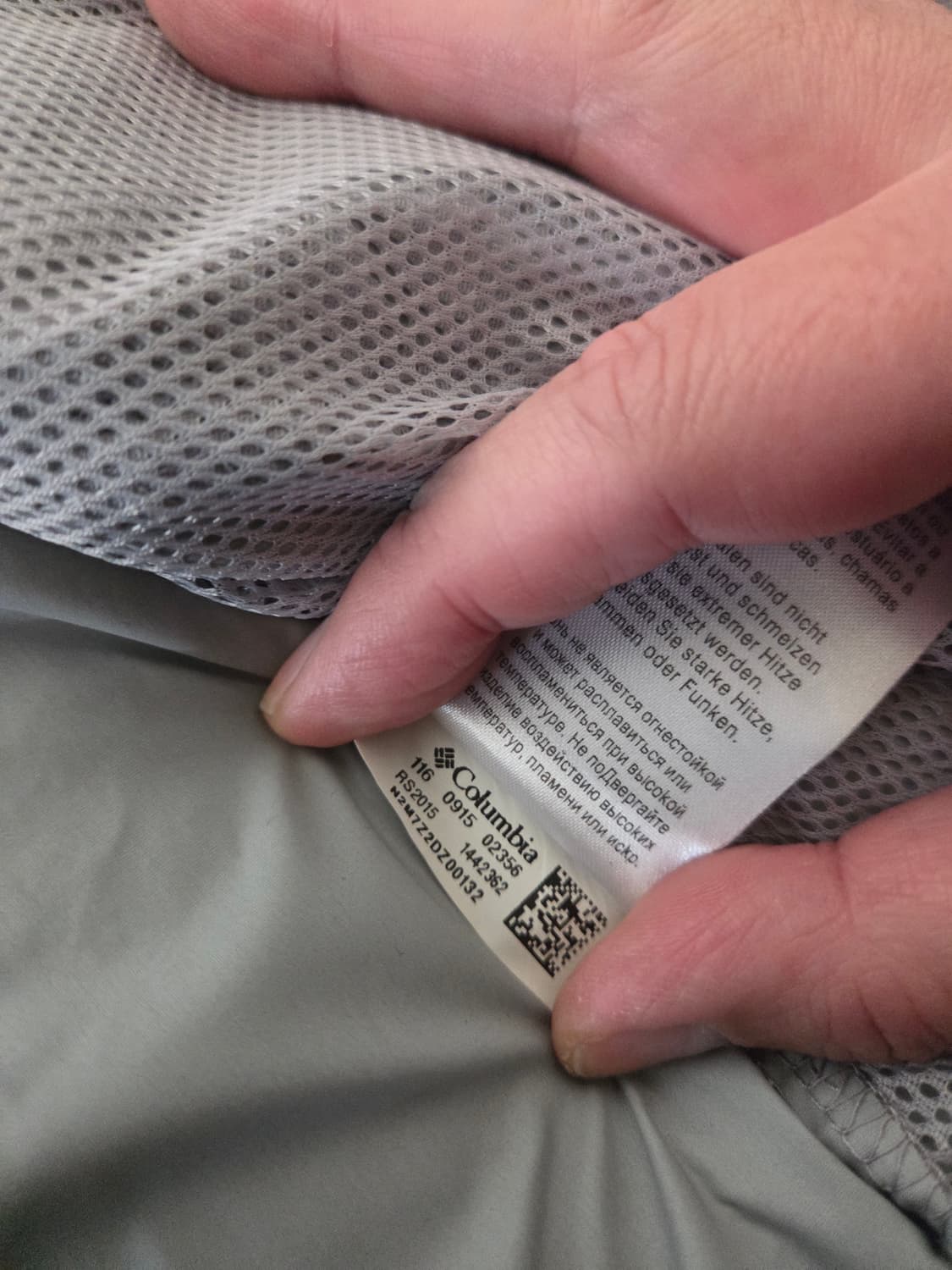 컬럼비아 COLUMBIA 글렌나커 레이크 레인 자켓 1X 그레이 컬러 상품이미지5