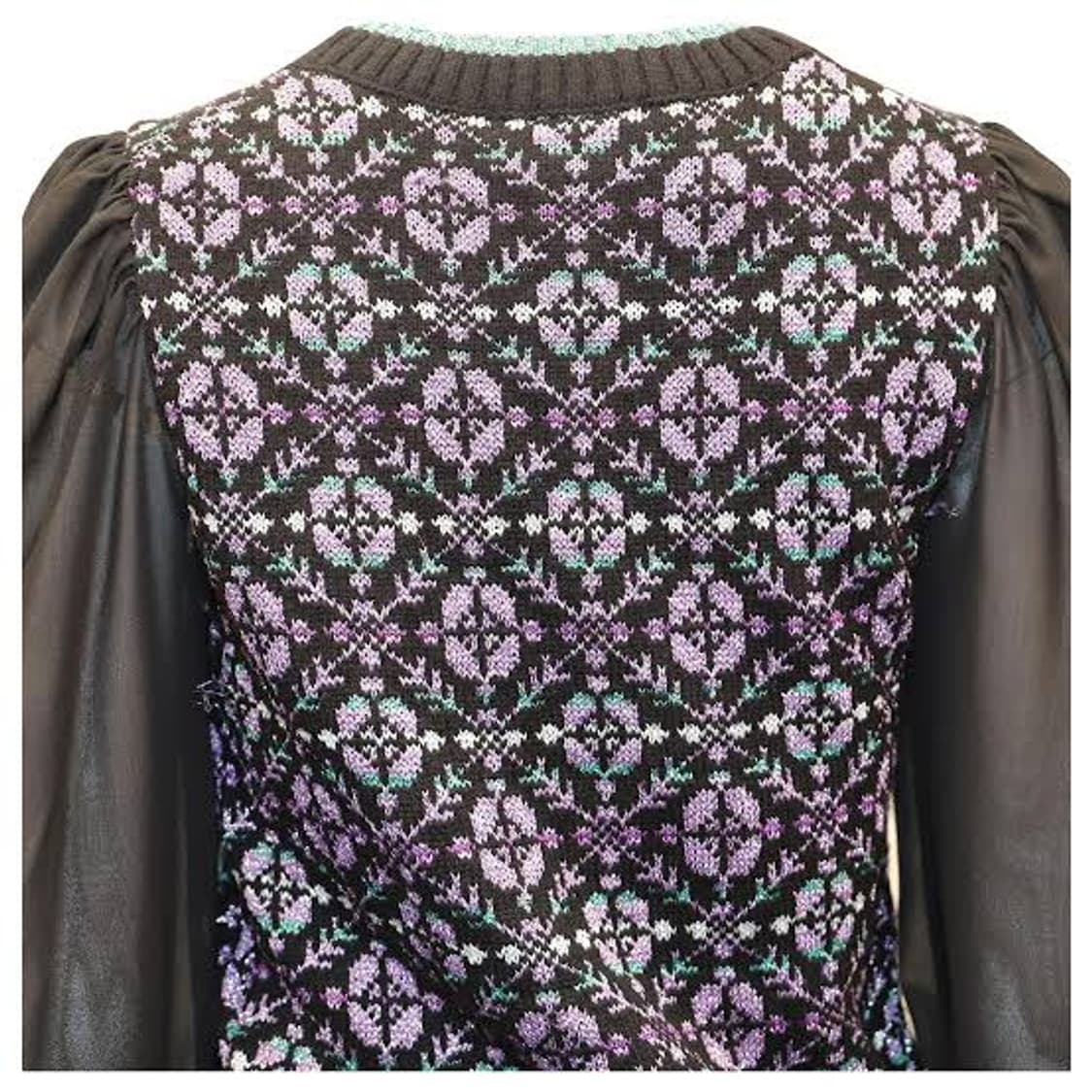 (새상품) 마쥬 시스루 니트 1사이즈 상품이미지5