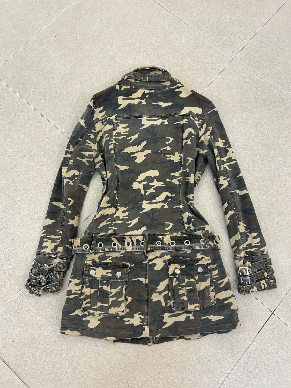 카모 포켓 원피스 상품이미지8