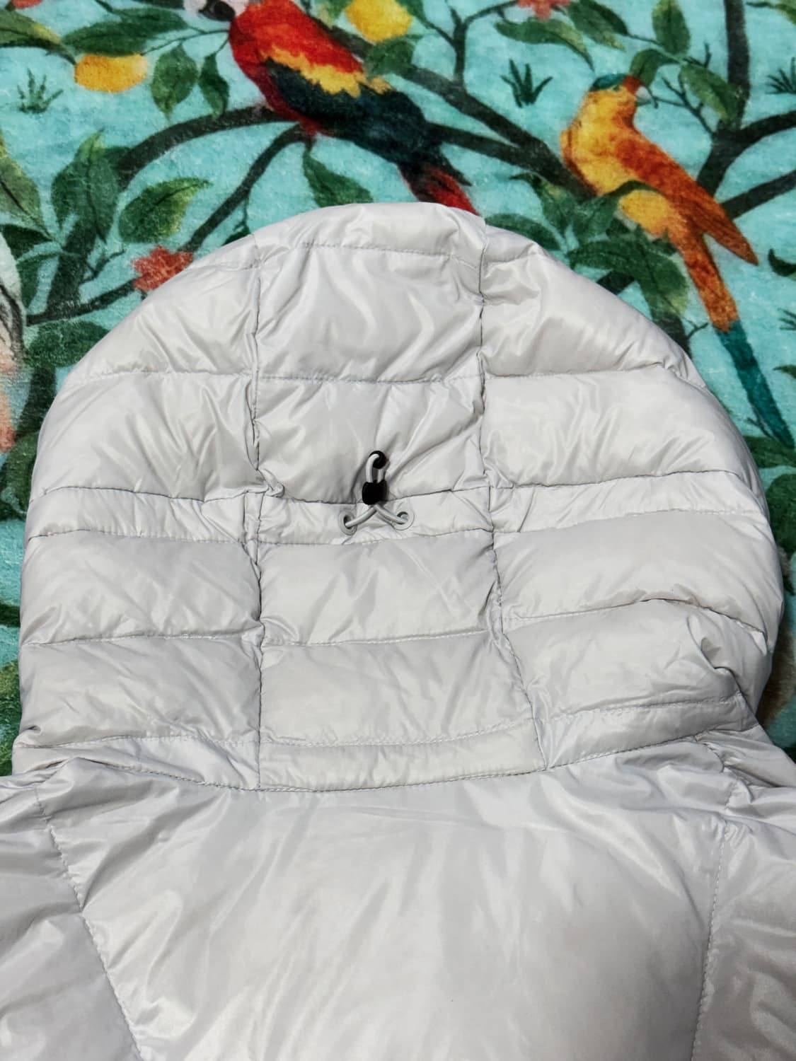 NBA LAL 경량 RDS 다운 후드 점퍼 상품이미지4