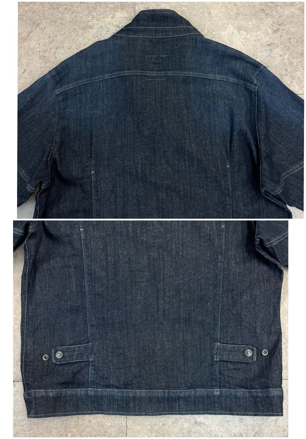 빈티지 BURTLE 데님 워크 트러커 자켓 3L #csz4033 상품이미지8