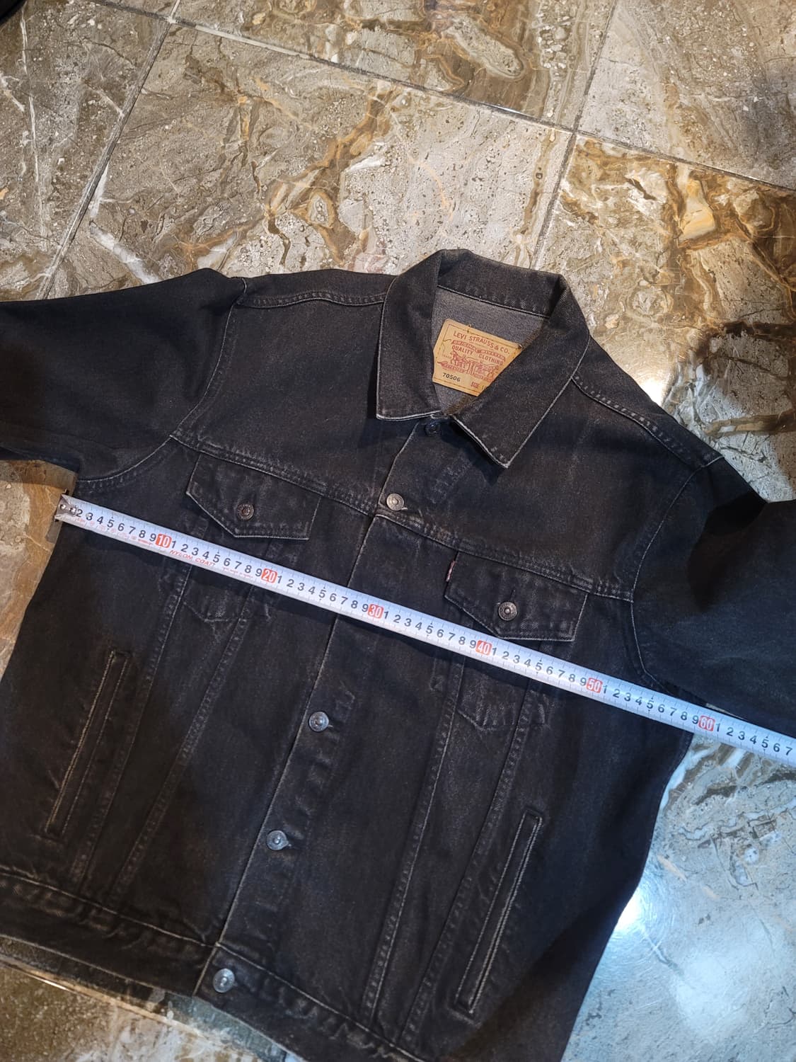 90's~ 리바이스 흑청 3세대 데님자켓  상품이미지5