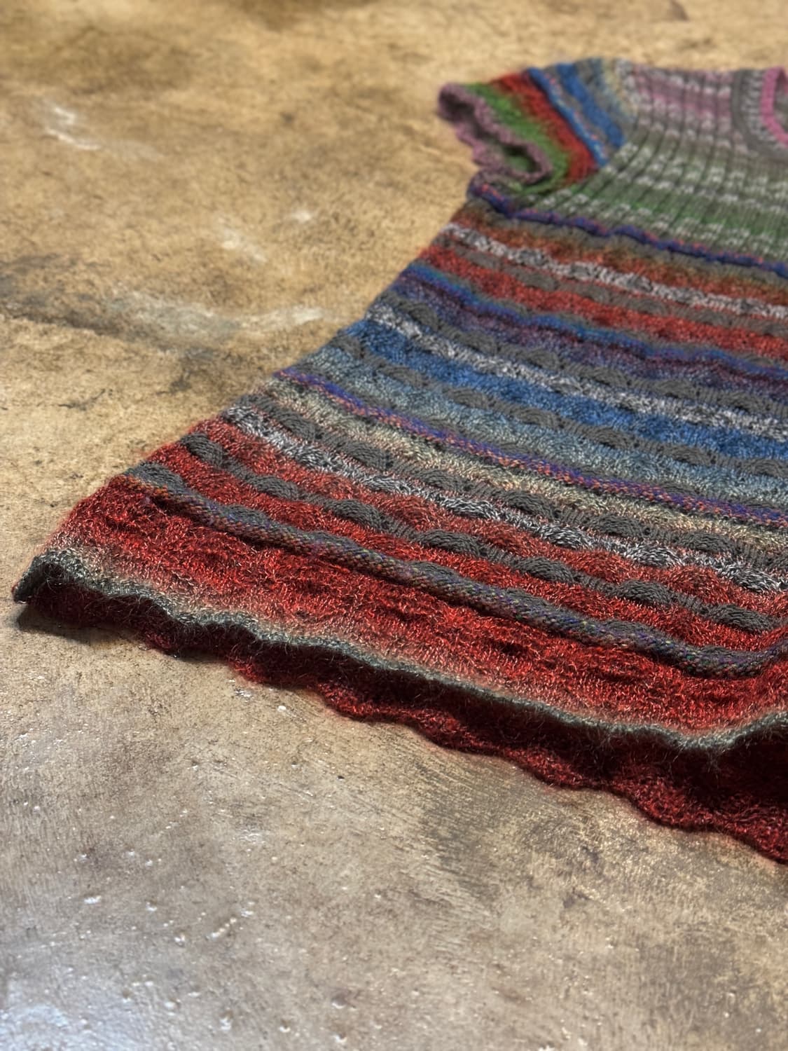 44-55 ) Japanese Mohair Sleeveless 상품이미지5