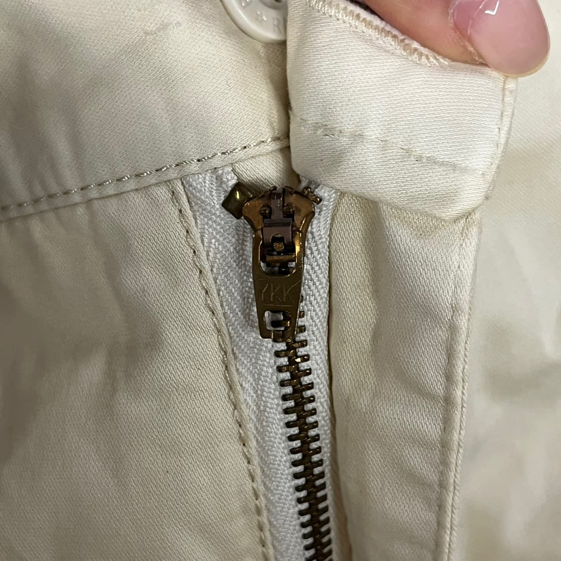[정품/36] 폴로 랄프로렌 아이보리 면바지 b17 상품이미지6
