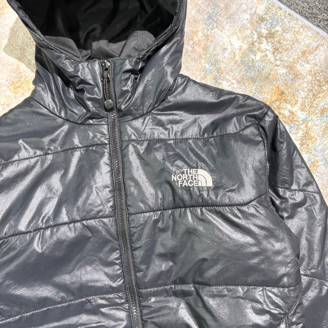 노스페이스 빈티지 후드 경량패딩 스트링ㅇ 상품이미지2