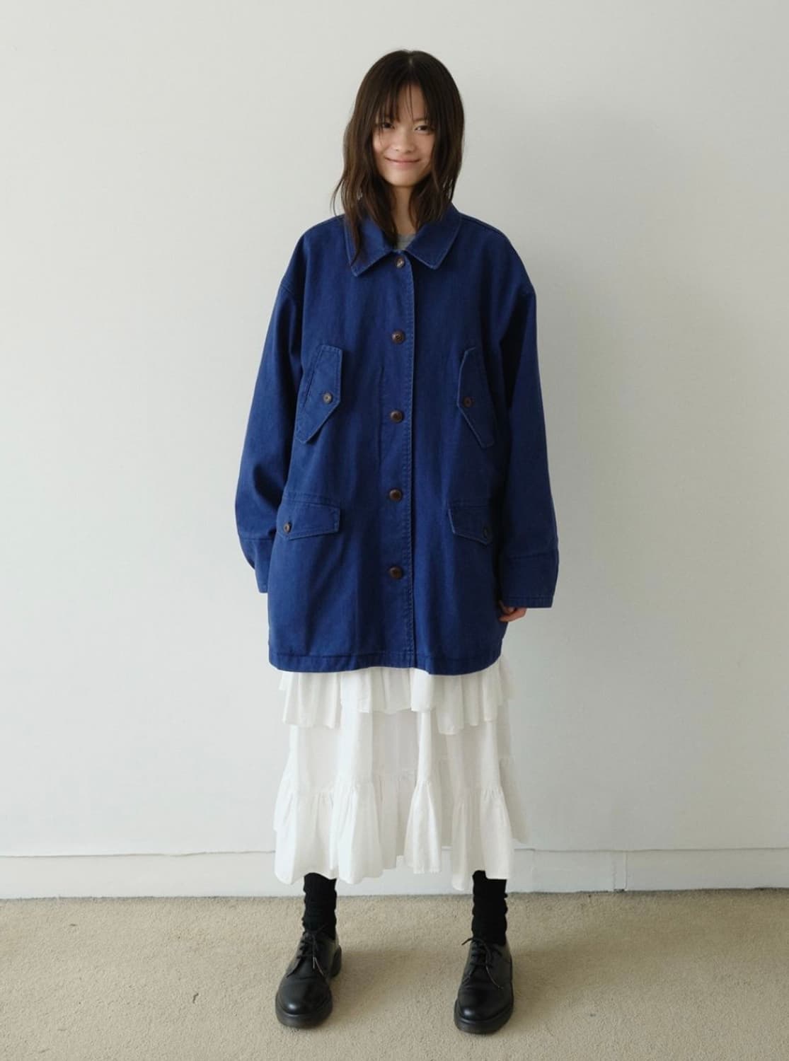 아유서울 WASHING HALF WORK JACKET 상품이미지4
