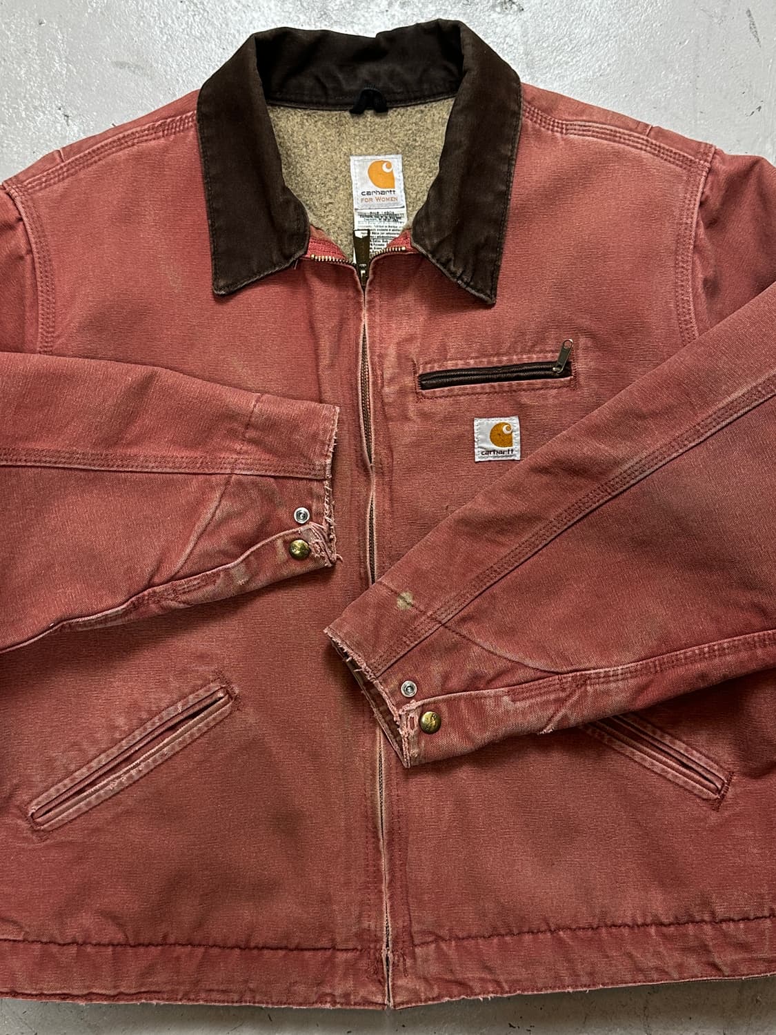 00's OG 칼하트 J97 디트로이트 칼하트 VRS 핑크 상품이미지8