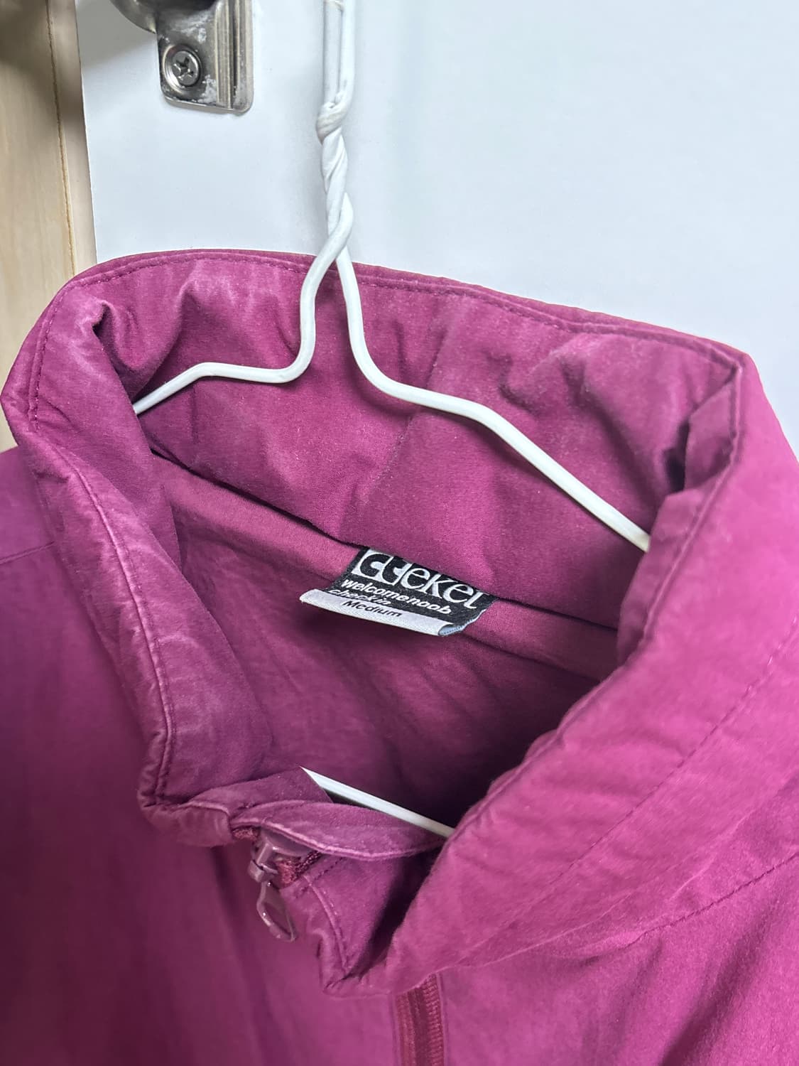 테켓 바람막이 버건디 M사이즈 상품이미지6