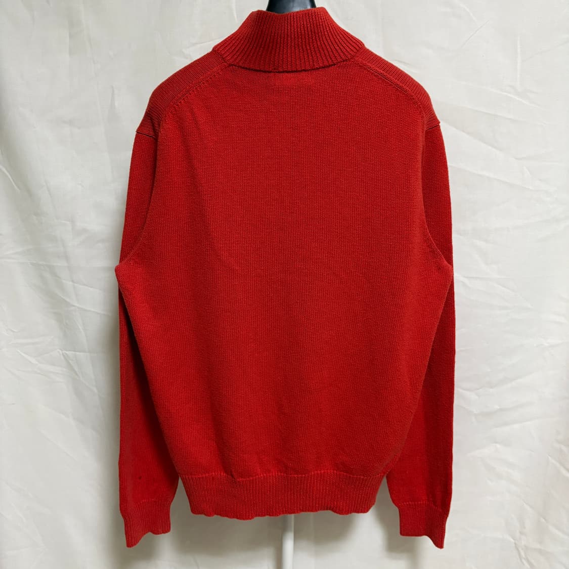 폴로 랄프로렌 코튼 반집업 니트 / 오렌지, M 상품이미지8