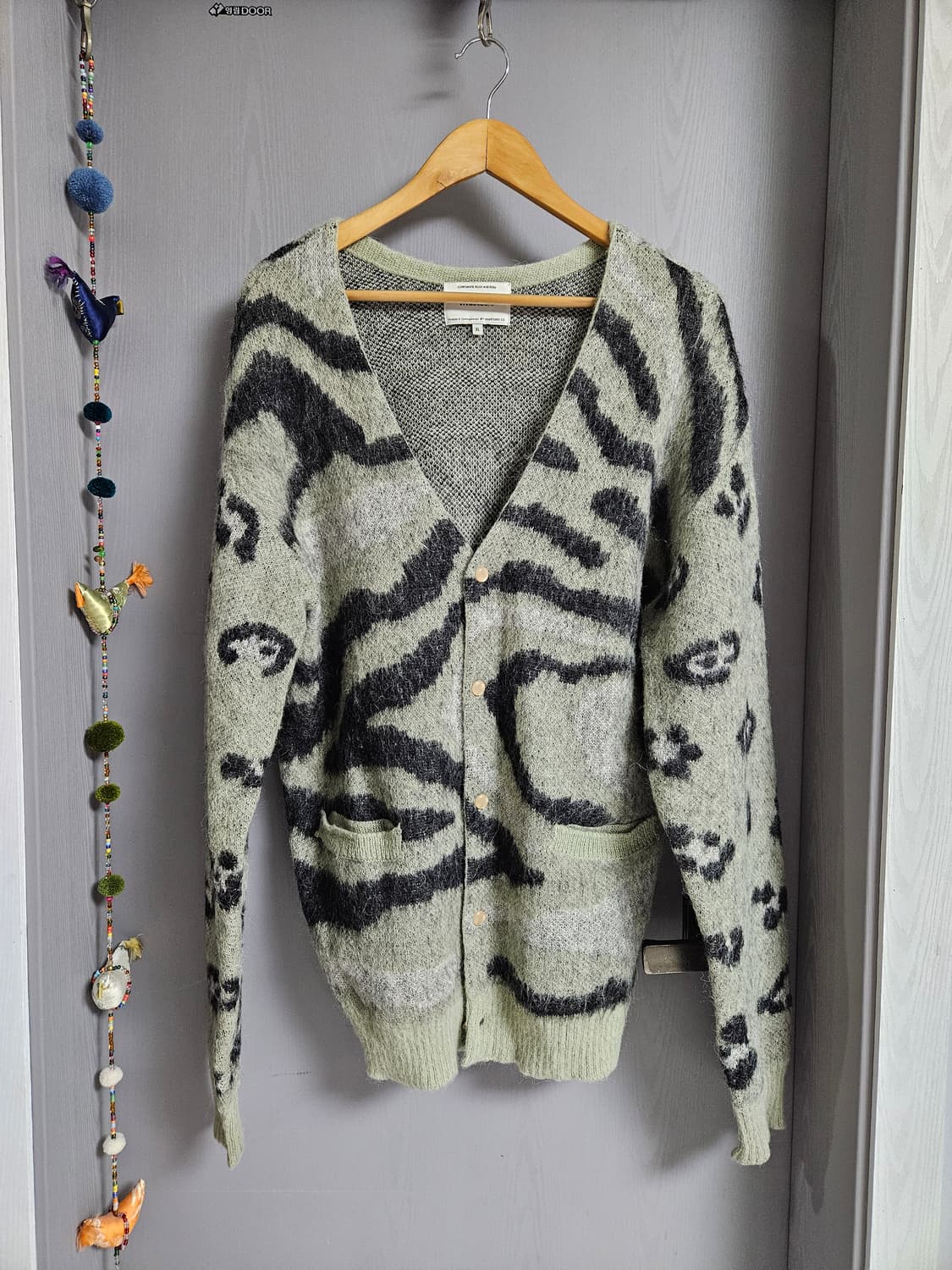 비바스튜디오 Vivastudio 패턴 모헤어 가디건 XL 상품이미지1