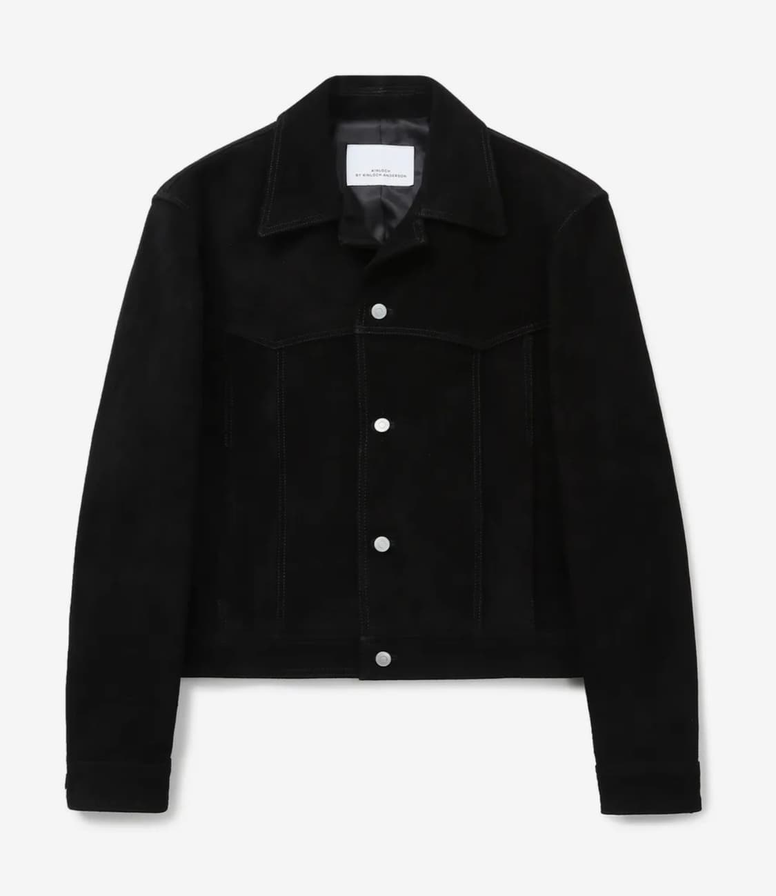 커넥트킨록 카우 스웨이드 트러커 자켓 상품이미지1