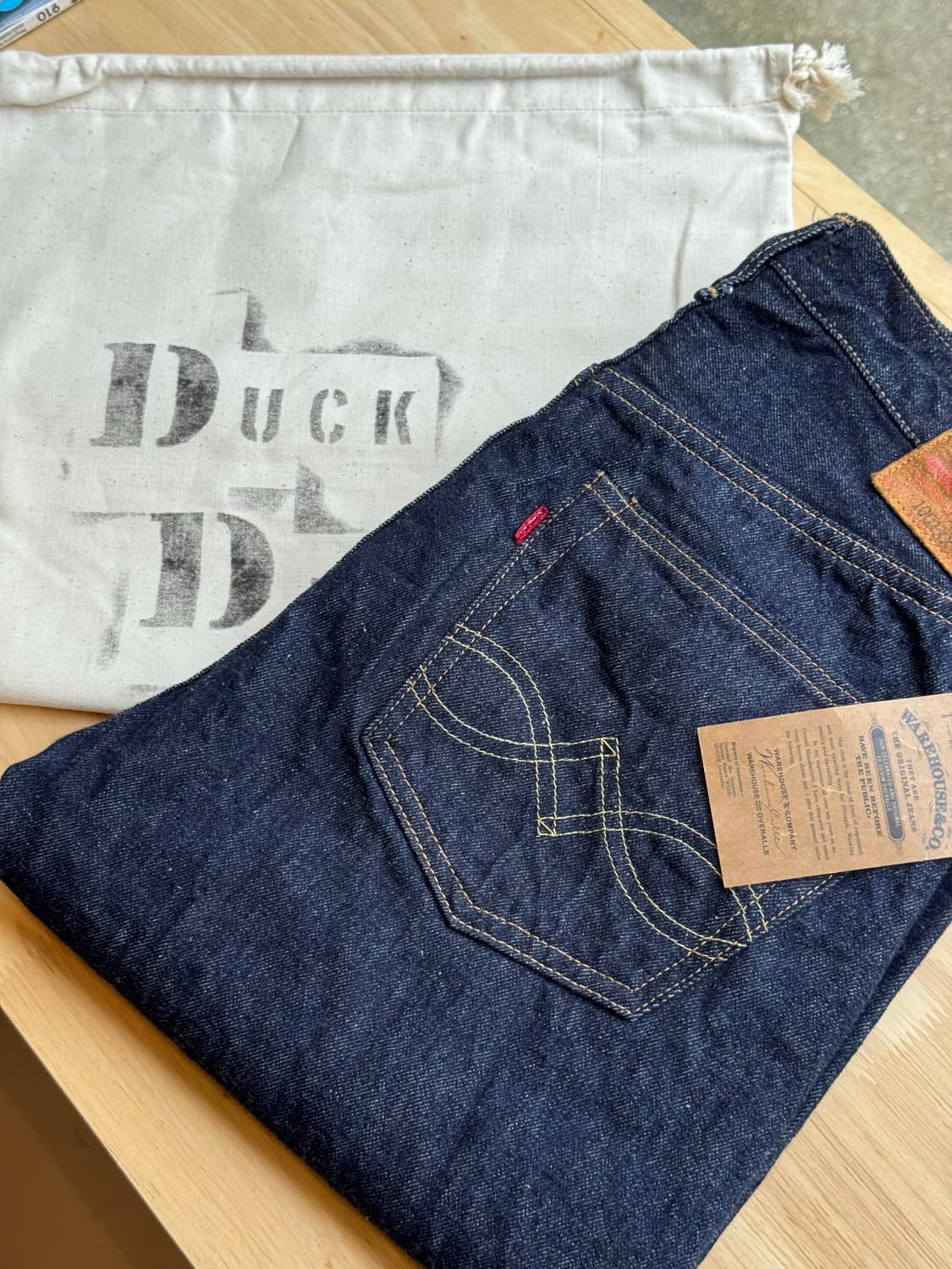 웨어하우스 덕디거 데님 팬츠 1001xx 30 상품이미지1