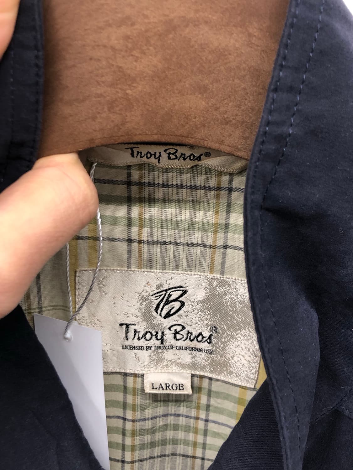 troy bros 해링턴 자켓 네이비 상품이미지3