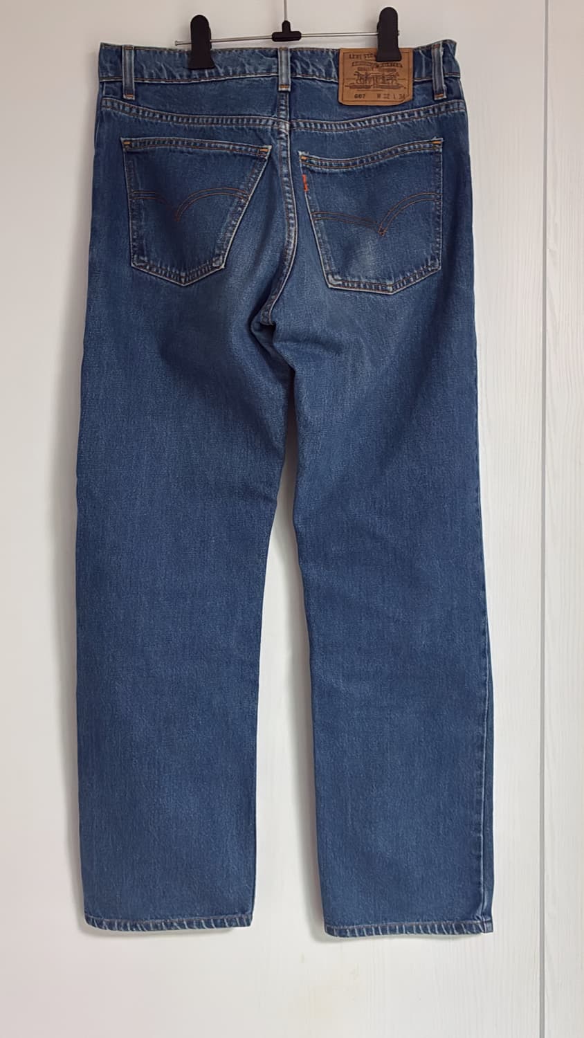 리바이스 607 오랜지탭 스트레이트핏 바지 상품이미지2