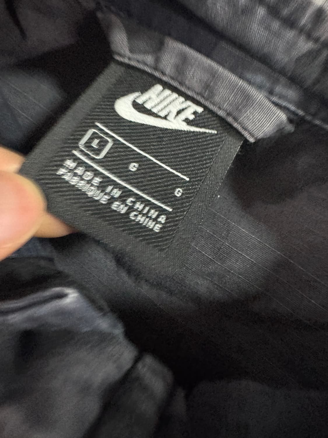 나이키 밀리터리 카모 패턴 셔츠 자켓 L 상품이미지3