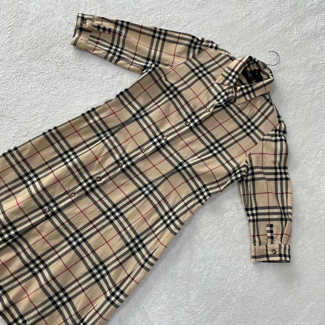 S-M 버버리 여성 체크노바 원피스  상품이미지2