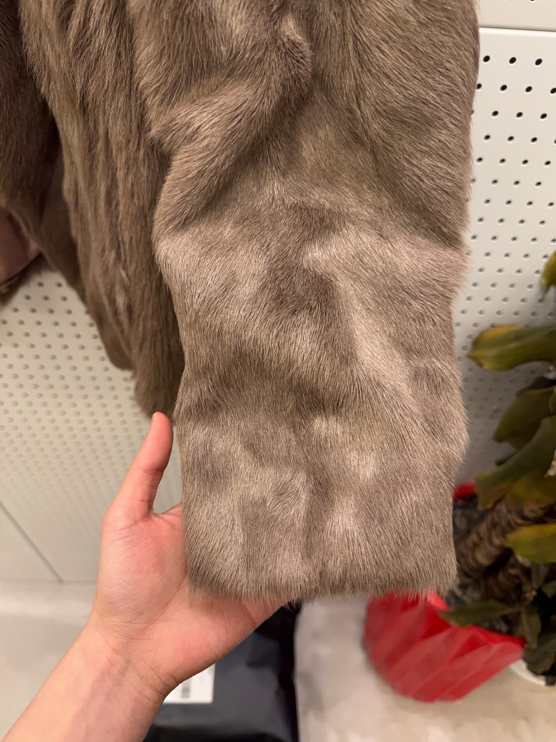 빈티지 양털 퍼 자켓  U20 상품이미지3