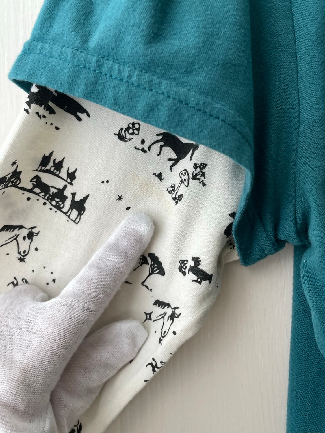 빈티지 신데렐라 티셔츠 / 모리걸 하구미 상품이미지5