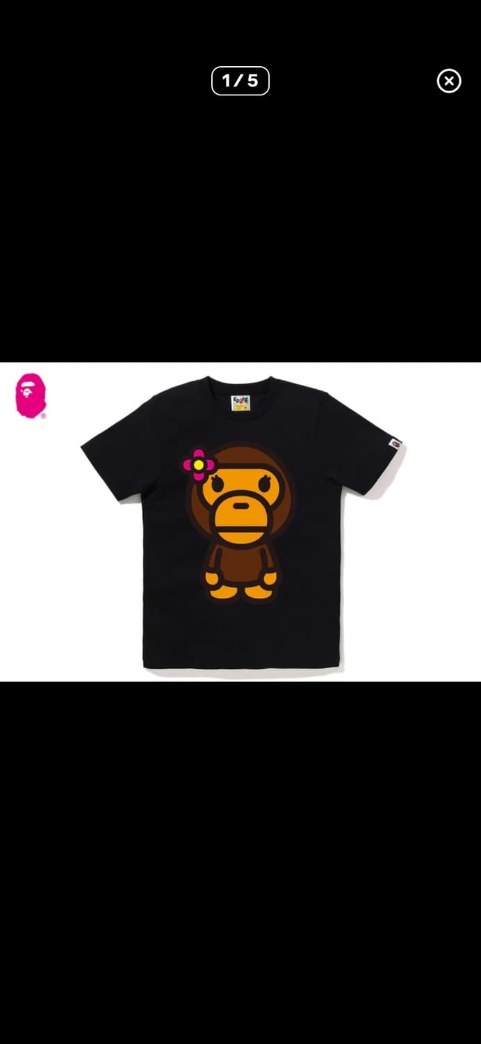 베이프 리사 마일로 반팔 상품이미지1