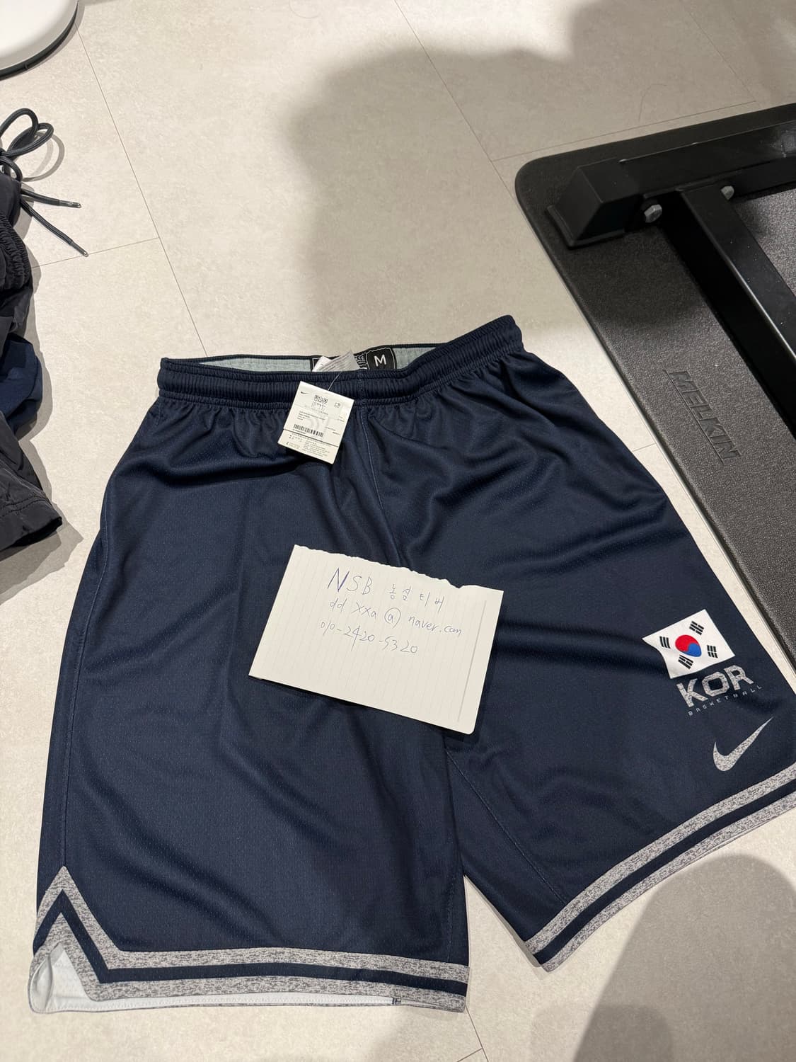 나이키 농구 국가대표 연습복 반바지 (맨즈M) 상품이미지1