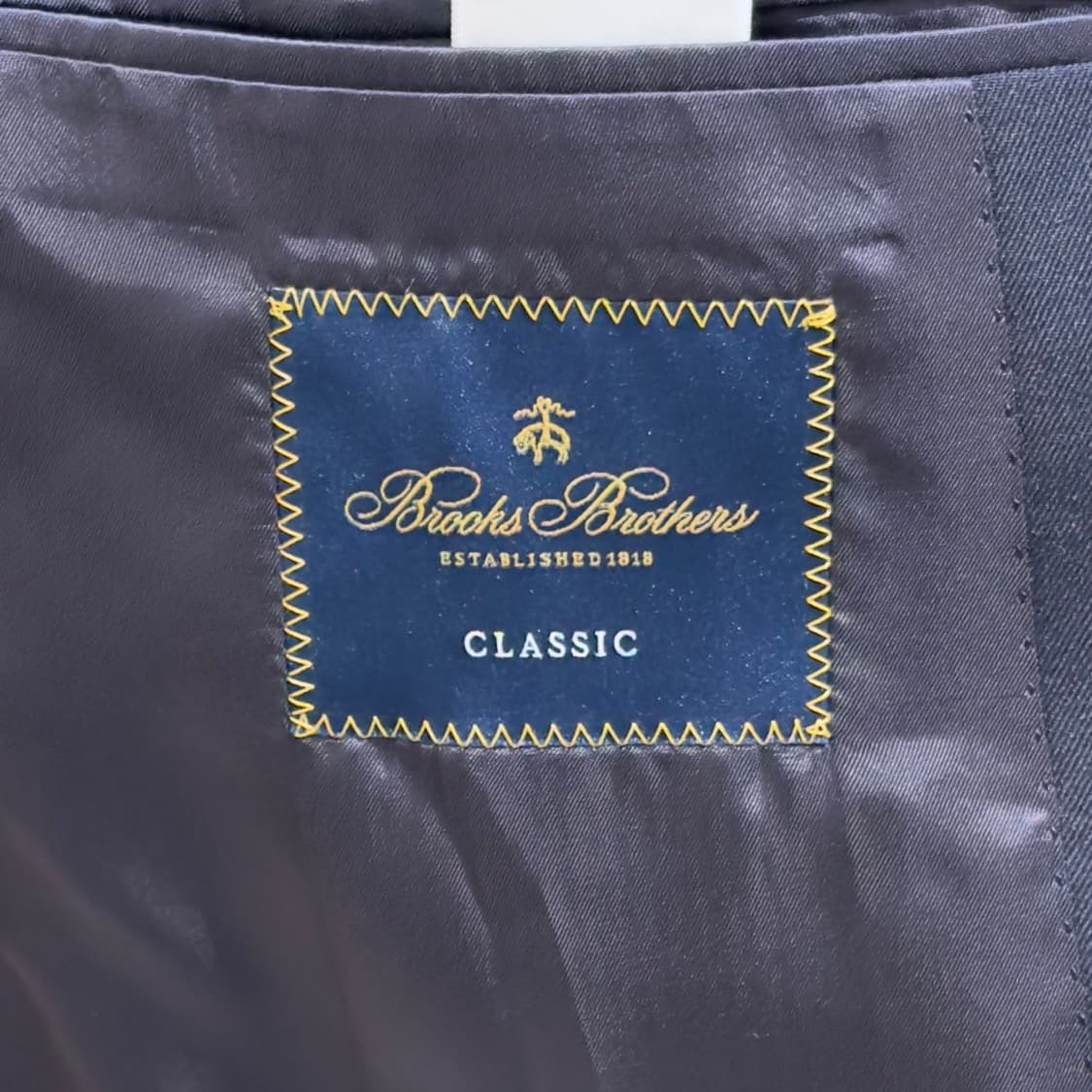 브룩스브라더스 더블 금장 네이비 블레이저[BBJBMM5977] 상품이미지9