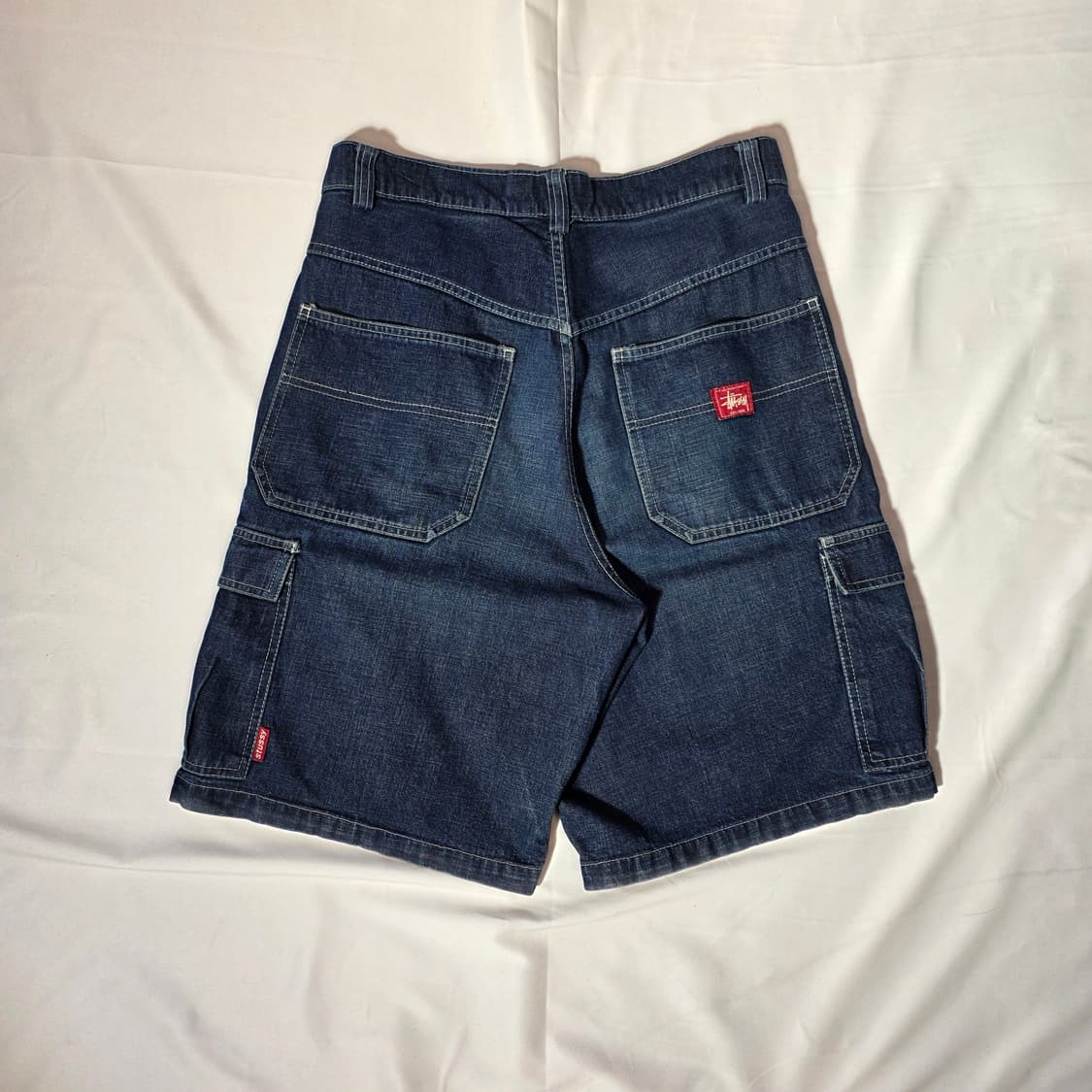 [32]90s 스투시 USA 데님 쇼츠 상품이미지5
