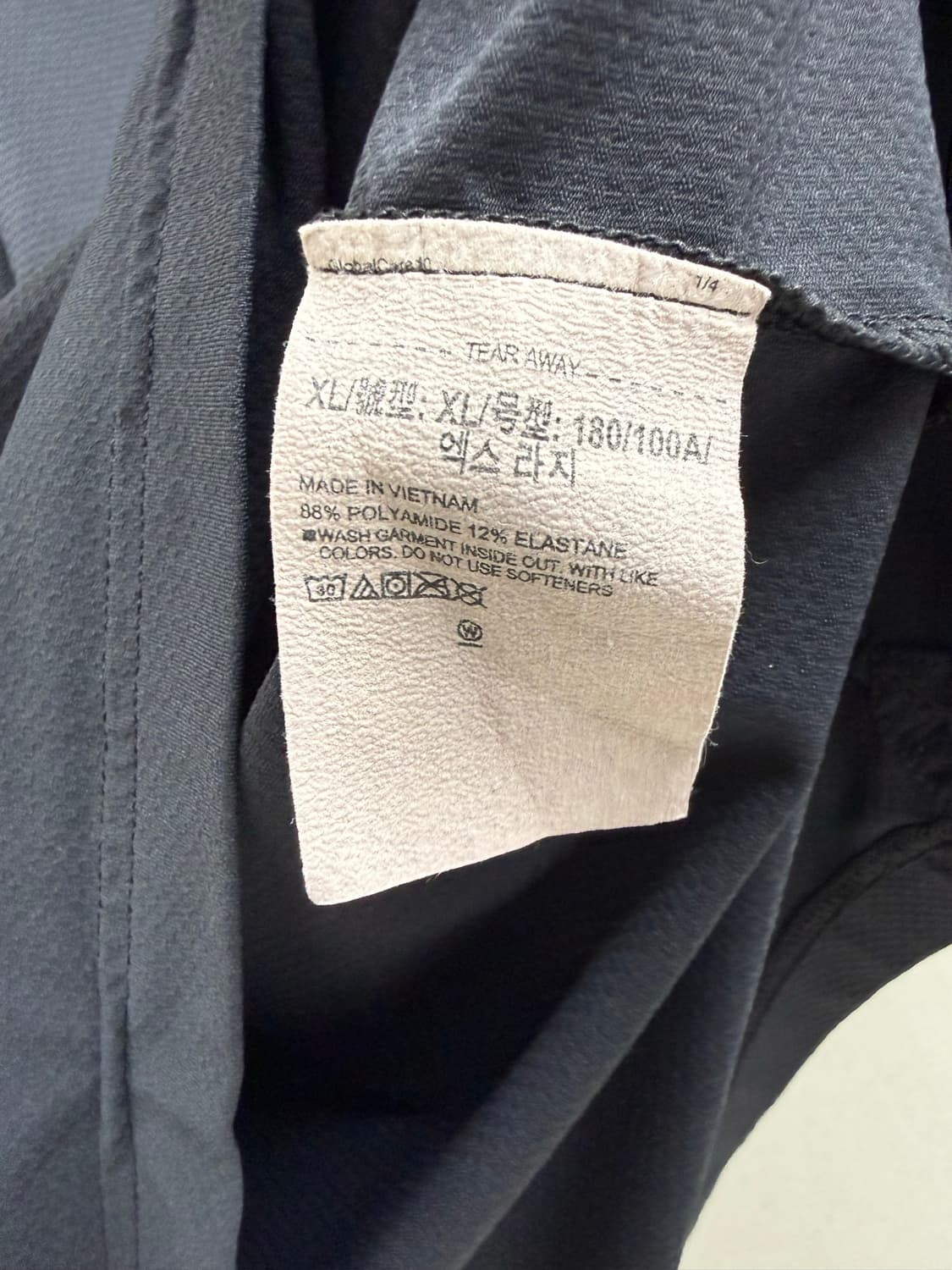 남성 XL / 언더아머 반팔 카라티 블랙 상품이미지4