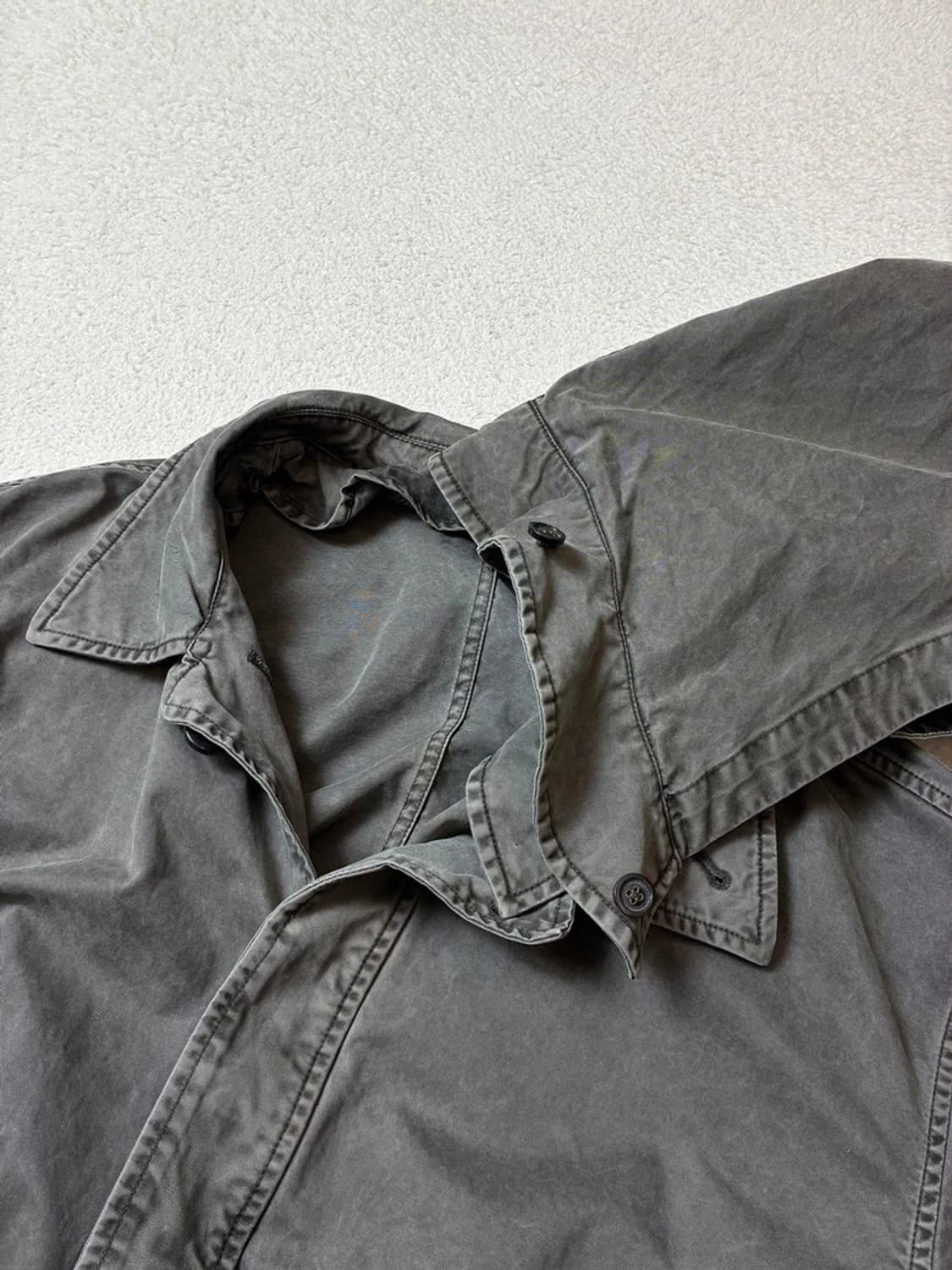 coor 쿠어 워시드 디테처블 크롭 후드 점퍼 PN7909 상품이미지3