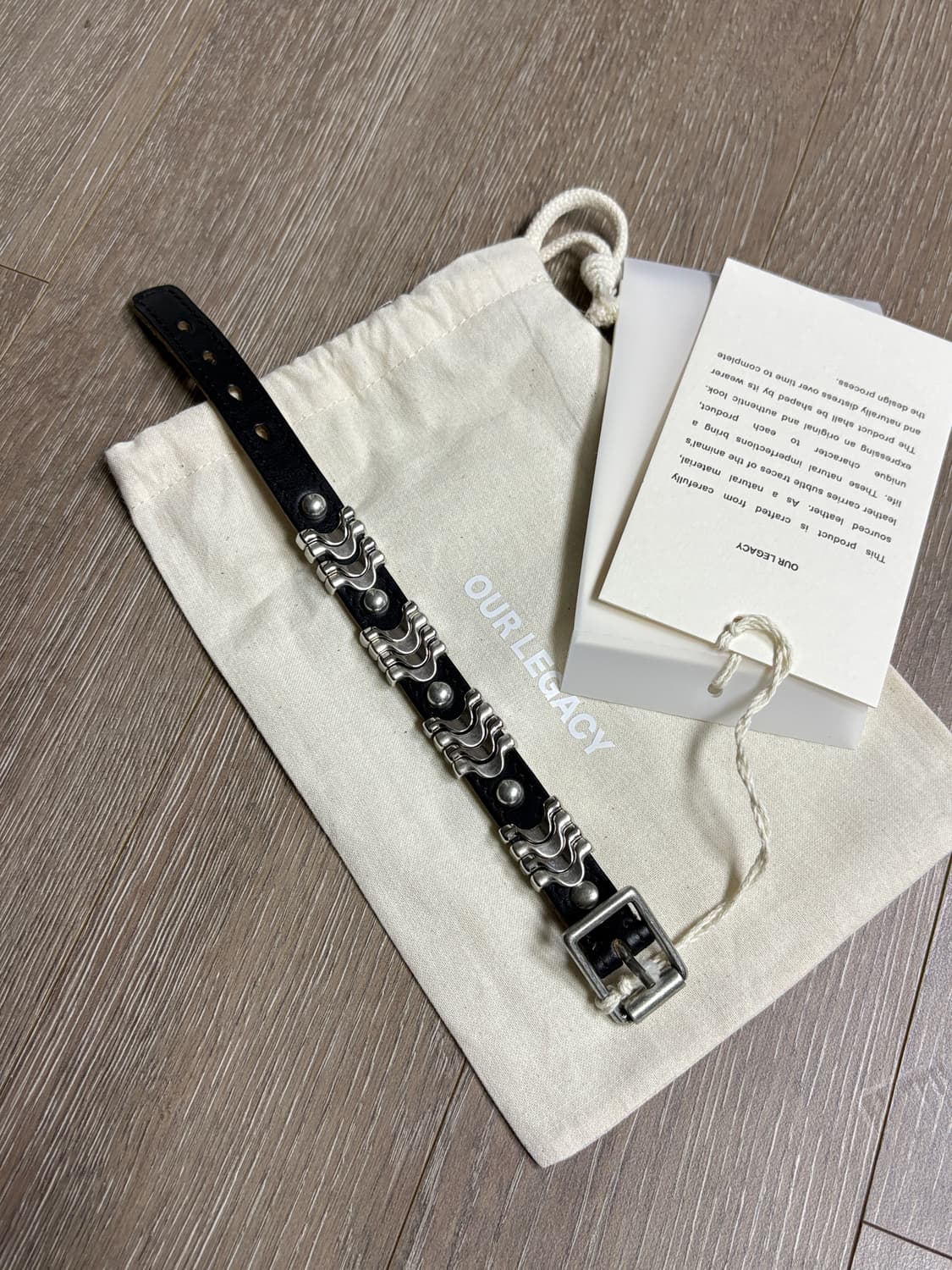 [새상품] 아워레가시 Wave 브레이슬릿 상품이미지5