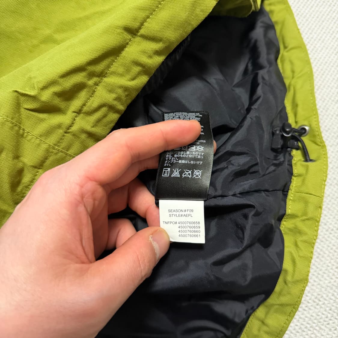 노스페이스 하이벤트 바람막이 자켓 상품이미지5
