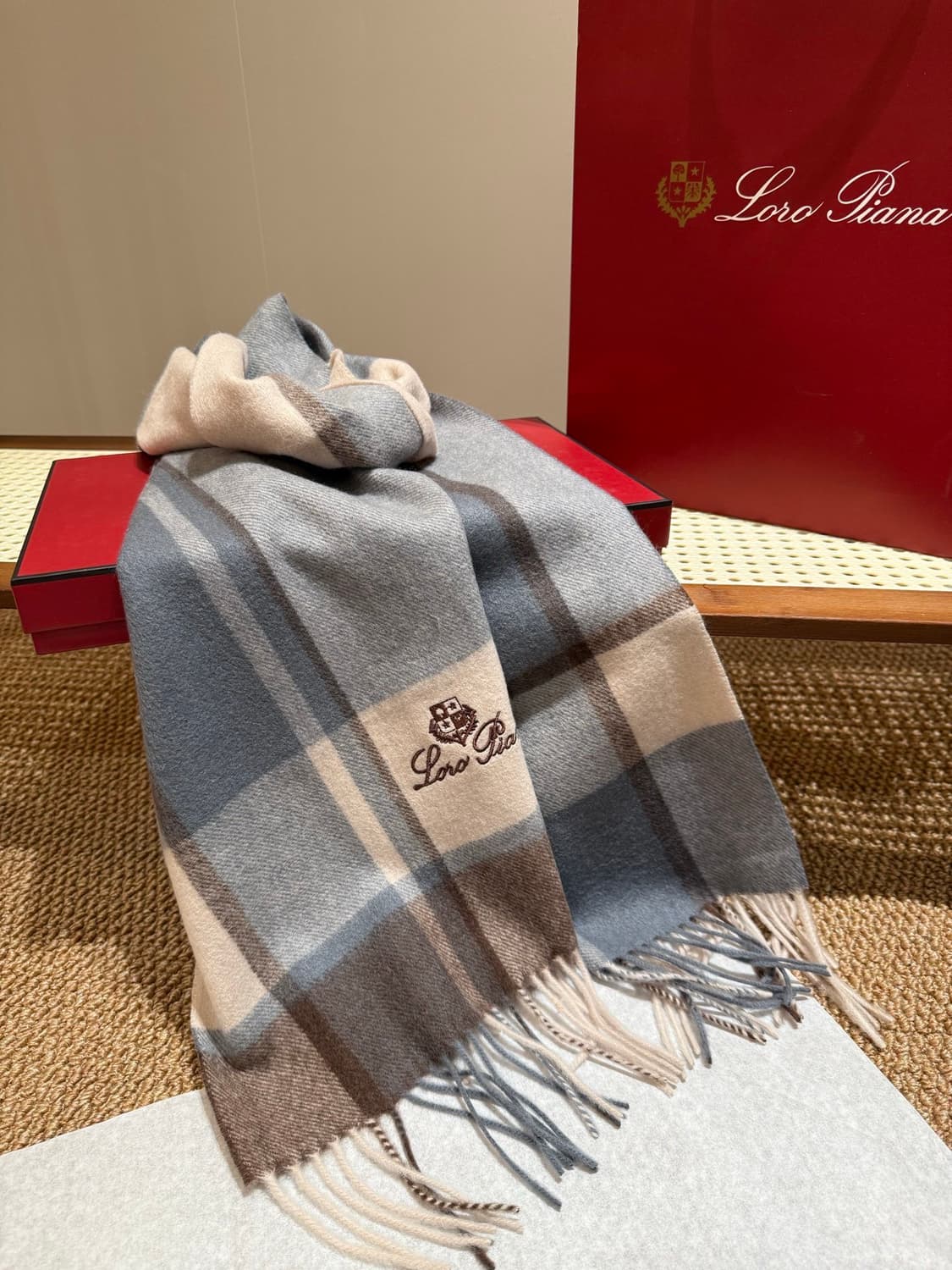 버버리 리버서블 스카프 100% 램스울
 상품이미지5