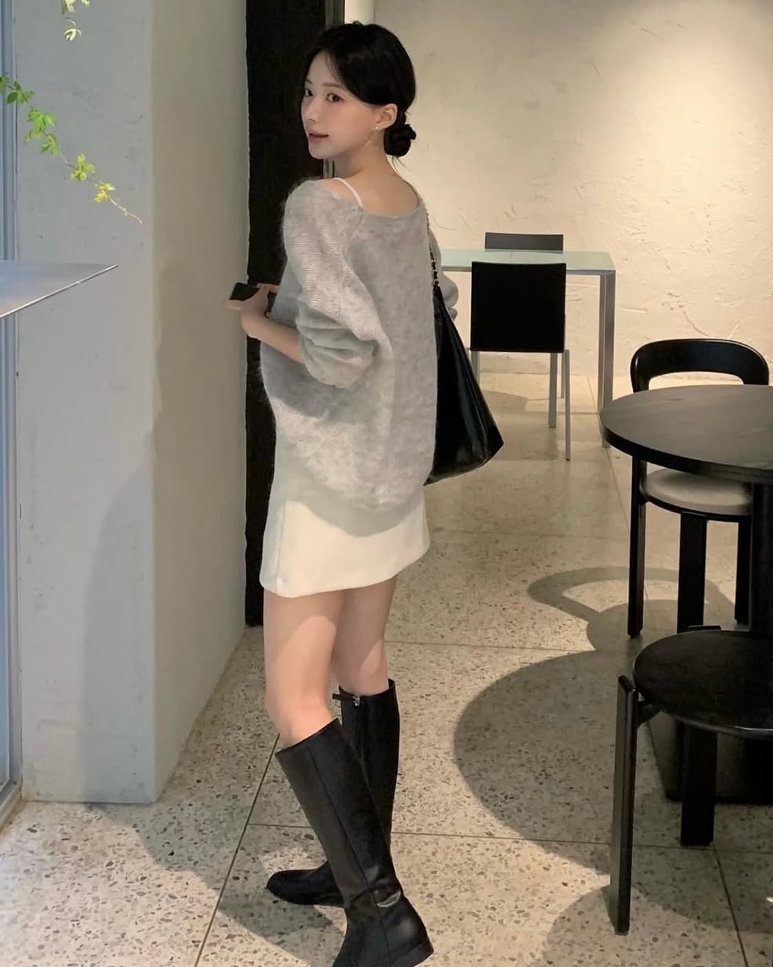 플랜트샵 루즈 모헤어니트 상품이미지4