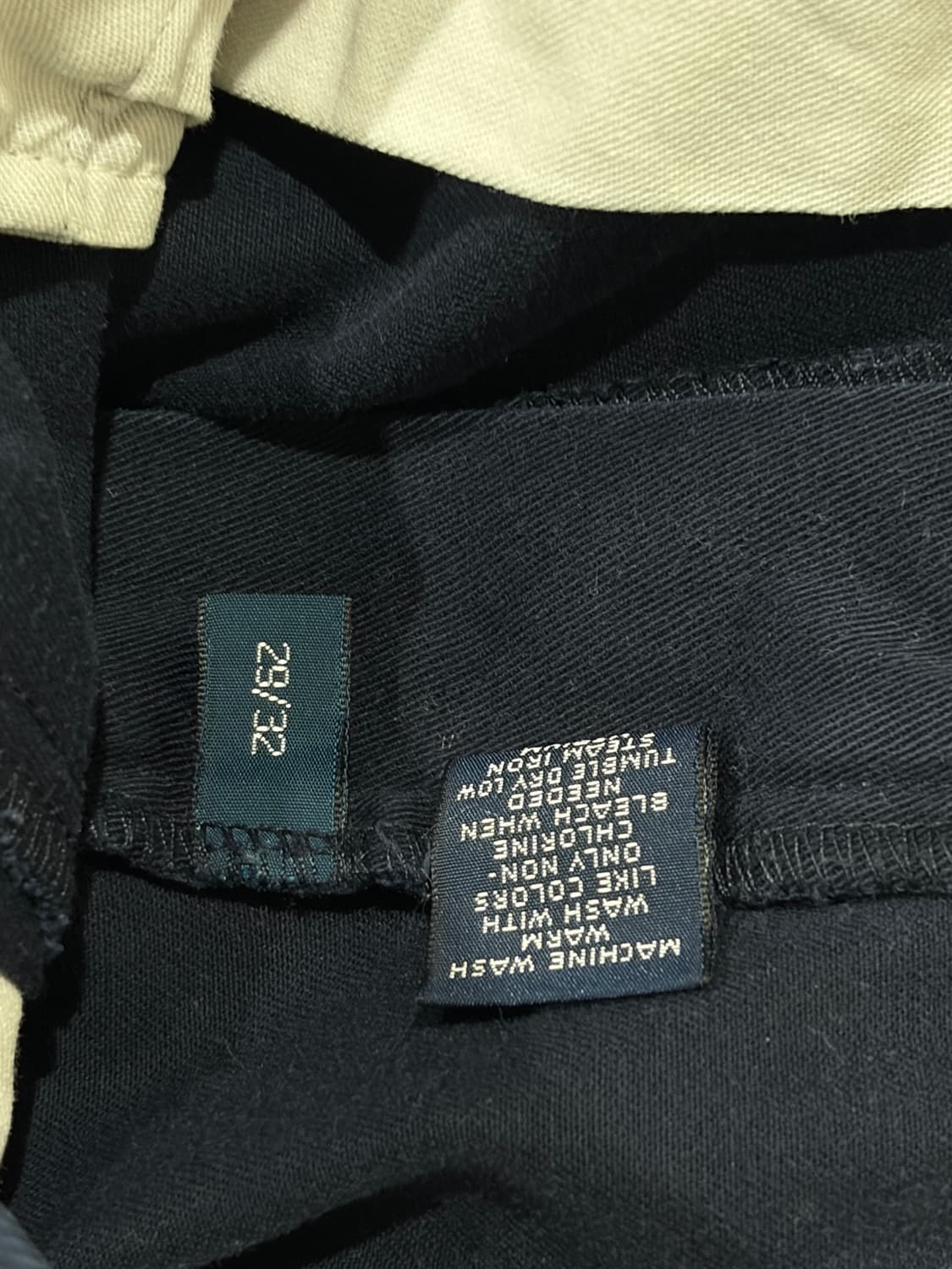 90s 폴로랄프로렌(Polo Ralph Lauren) 네이비 치노 팬츠 상품이미지4