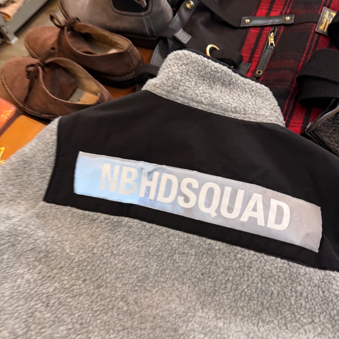 2018 네이버후드 스쿼드 플리스 자켓 M L 상품이미지2