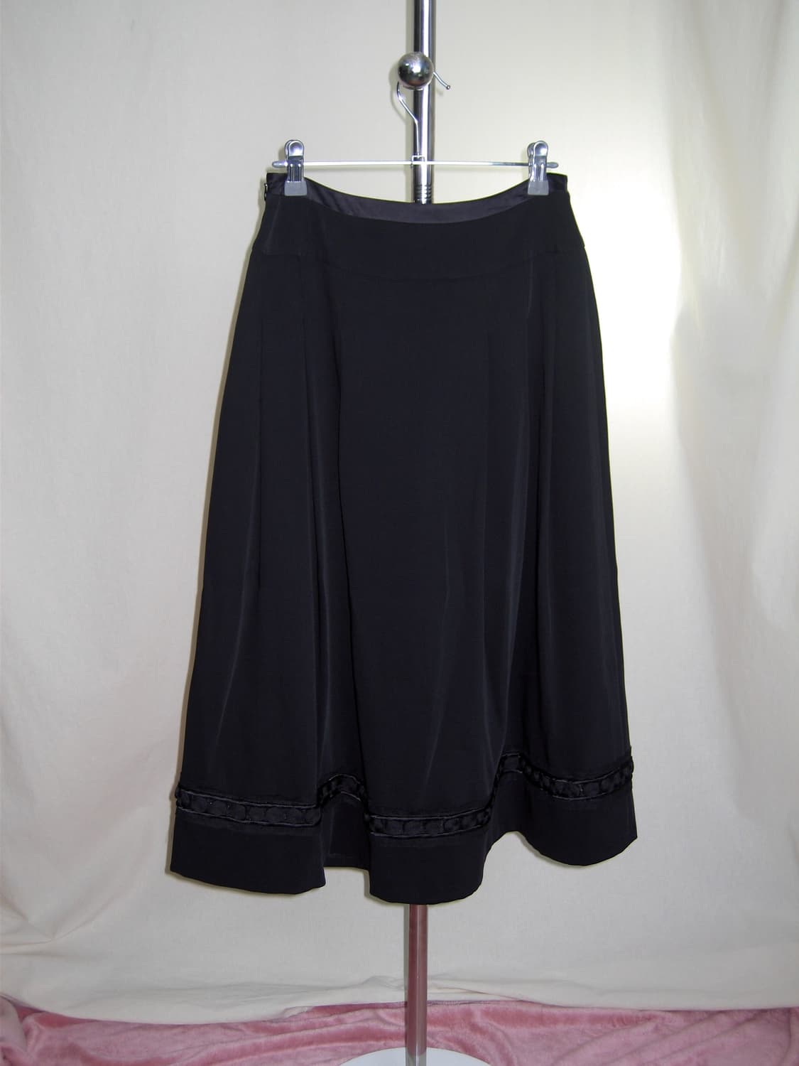 Hiroko Koshino 트리밍 롱스커트 상품이미지5