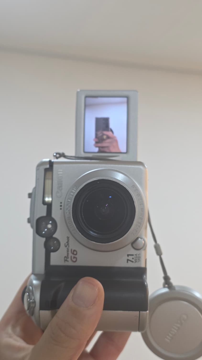 Canon power shot g6 빈티지 카메라 필름 느낌 풀세트 작례 상품이미지7