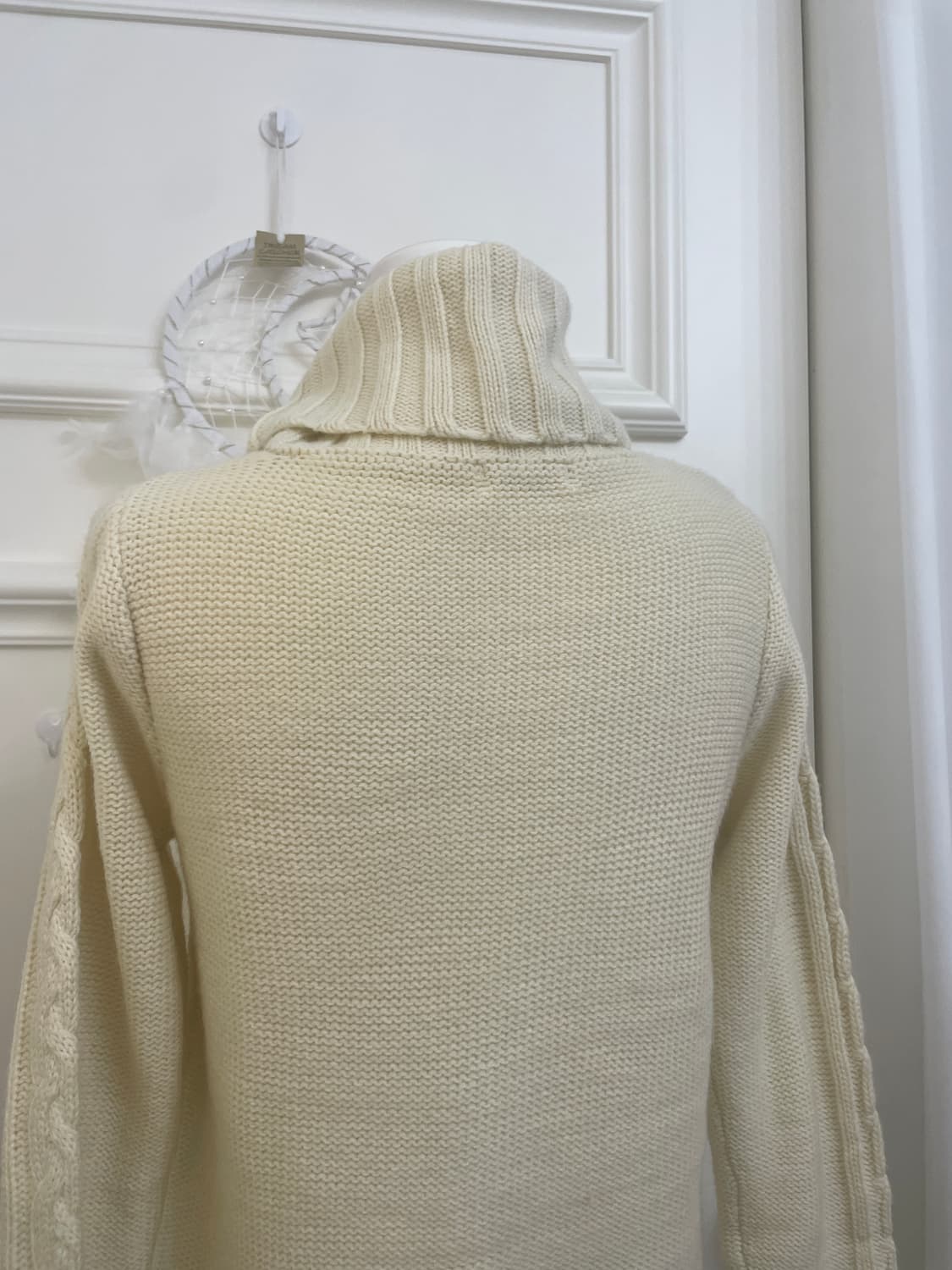 AXES FEMME lace&pearl point lovely sweat 상품이미지4