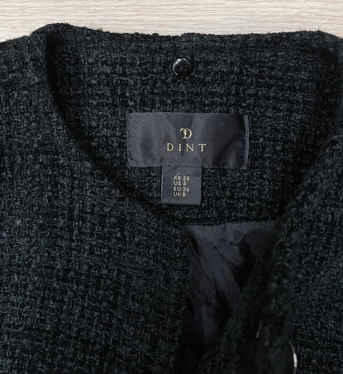 DINT 트위드 자켓 원피스 블랙 상품이미지3