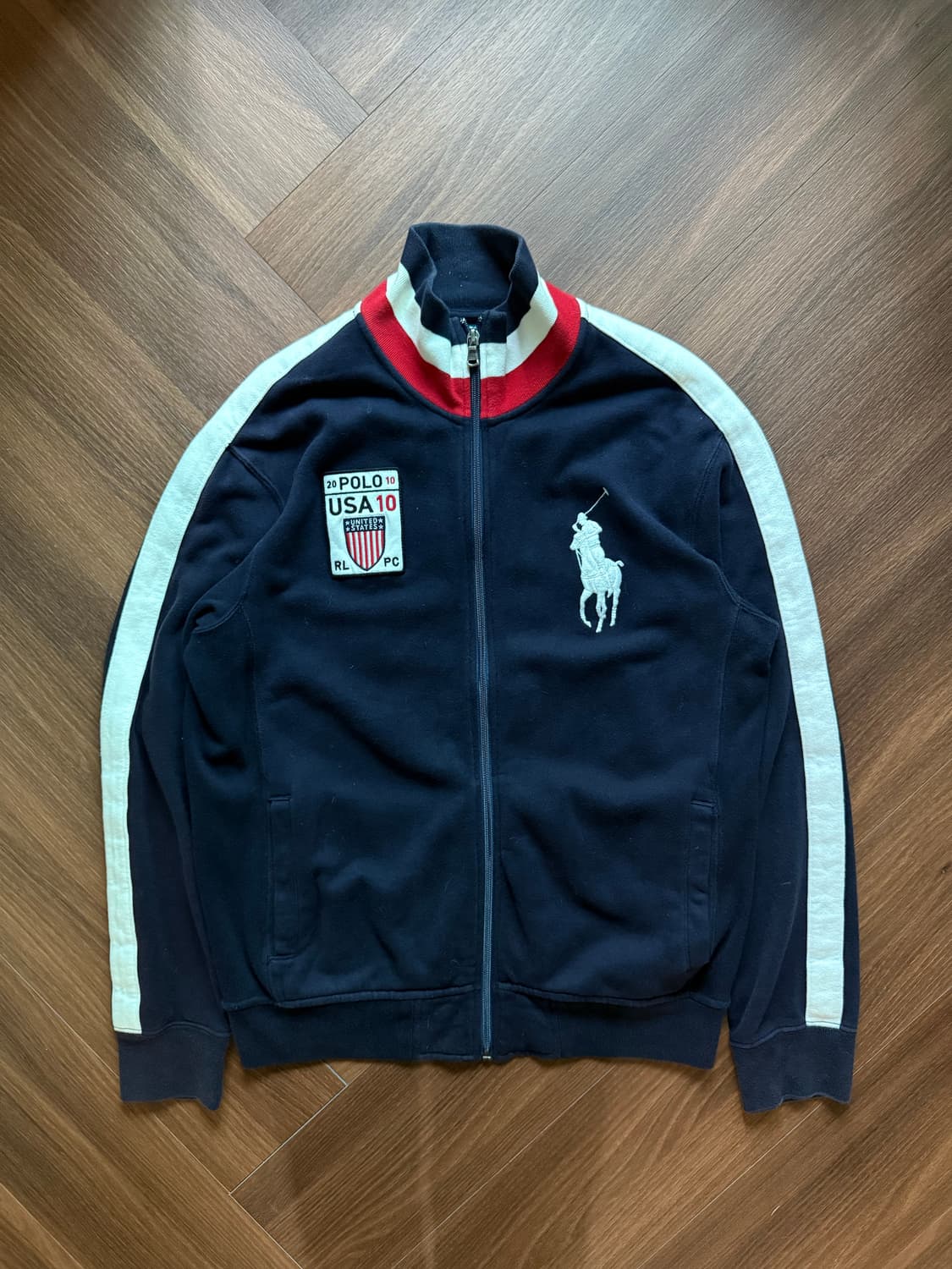 대장급 폴로 랄프로렌 레이싱 빅포니 스포티 집업 자켓 상품이미지6